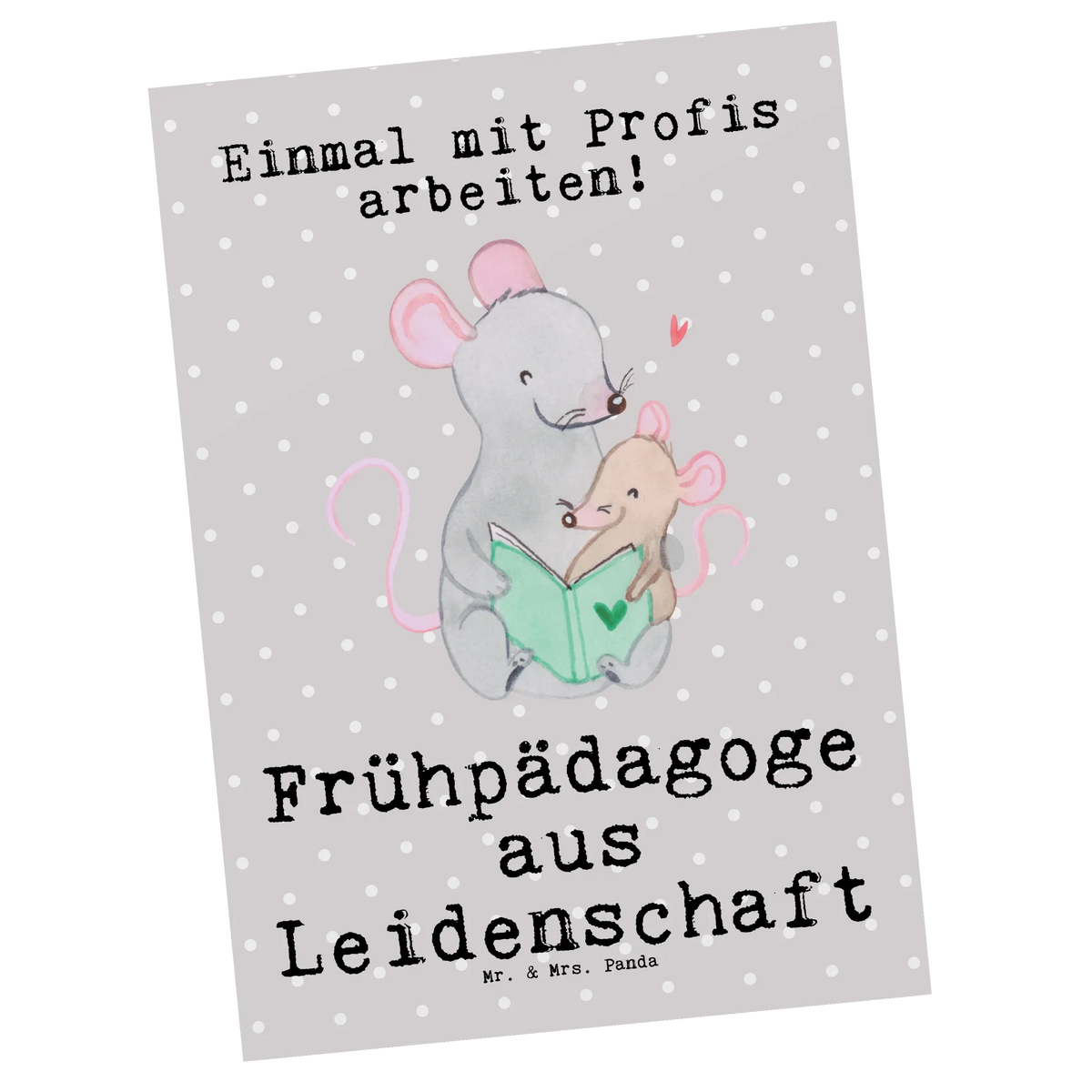 Postcard early childhood educator passion paper, letter, postcards, invitation card, gift, card, gift card, Postcard, invitation, gift idea, best, farewell gift, passing exam, anniversary, retirement, promotion, job start, sayings, funny, profession