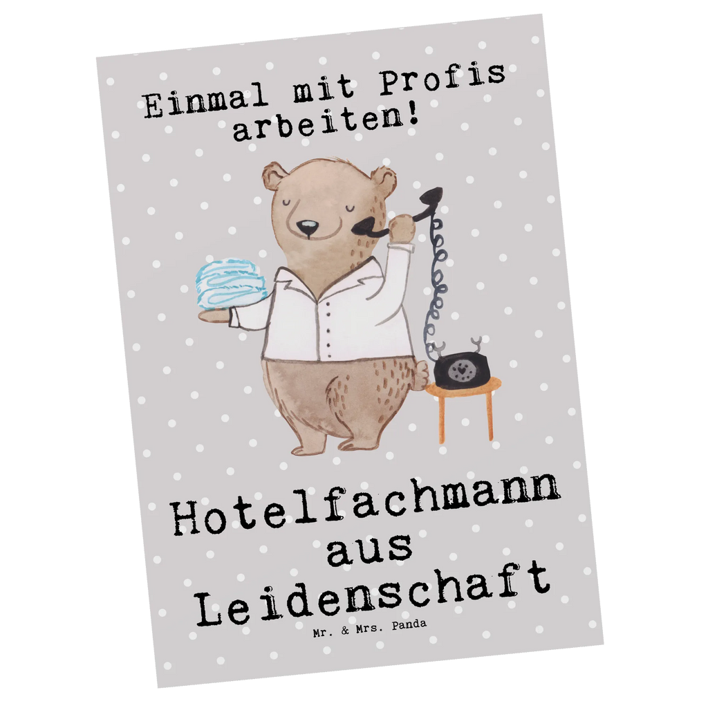 Postkarte Hotelfachmann aus Leidenschaft einzelkarte, Designkarte, Postkarten, Ansichtskarten, bildkarte, Grußkarte, kunstkarte, spruchkarte, Postkarte, Ansichtskarte, Fotokarte, Motivkarte, Kunstkarten, Geschenk, Schenken, Jubiläum, Danke, Dankeschön, Beruf, Ausbildung, Abschied, Rente, Kollege, Kollegin, Arbeitskollege, Mitarbeiter, Firma, Hotelfachangestellter, Hotelkaufmann, Hotelfachmann, Hotelier, Hoteleröffnung