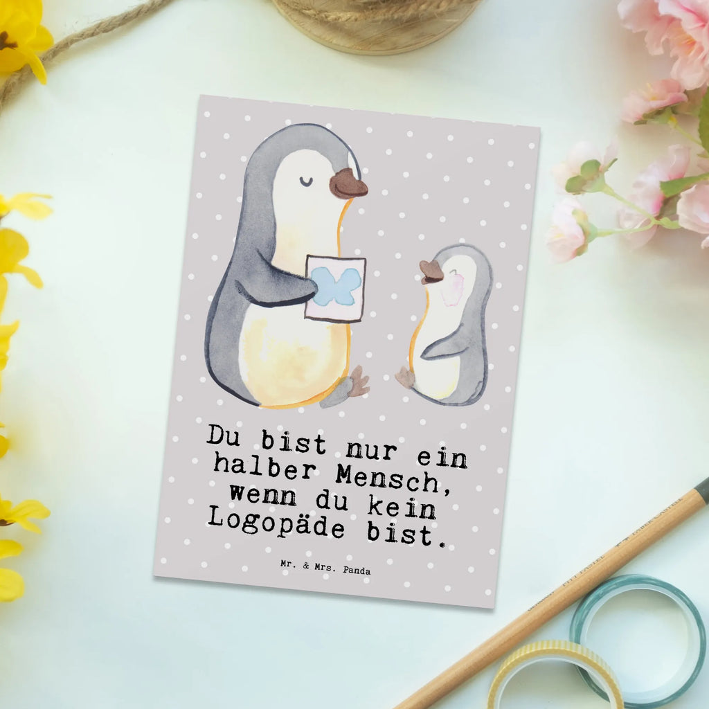 Postcard speech therapist Heart Einladung Geburtstag, Grußkarte, Ansichtskarten, Karte, Geschenkkarte, Dankeskarte, Einladungskarten Geburtstag, Ansichtskarte, Einladungskarte, Geburtstagskarte, Postkarte, Einladung, Beruf, Ausbildung, Jubiläum, Abschied, Rente, Kollege, Kollegin, Geschenk, Schenken, Arbeitskollege, Mitarbeiter, Firma, Danke, Dankeschön, Logopäde, Studium, Logopädie