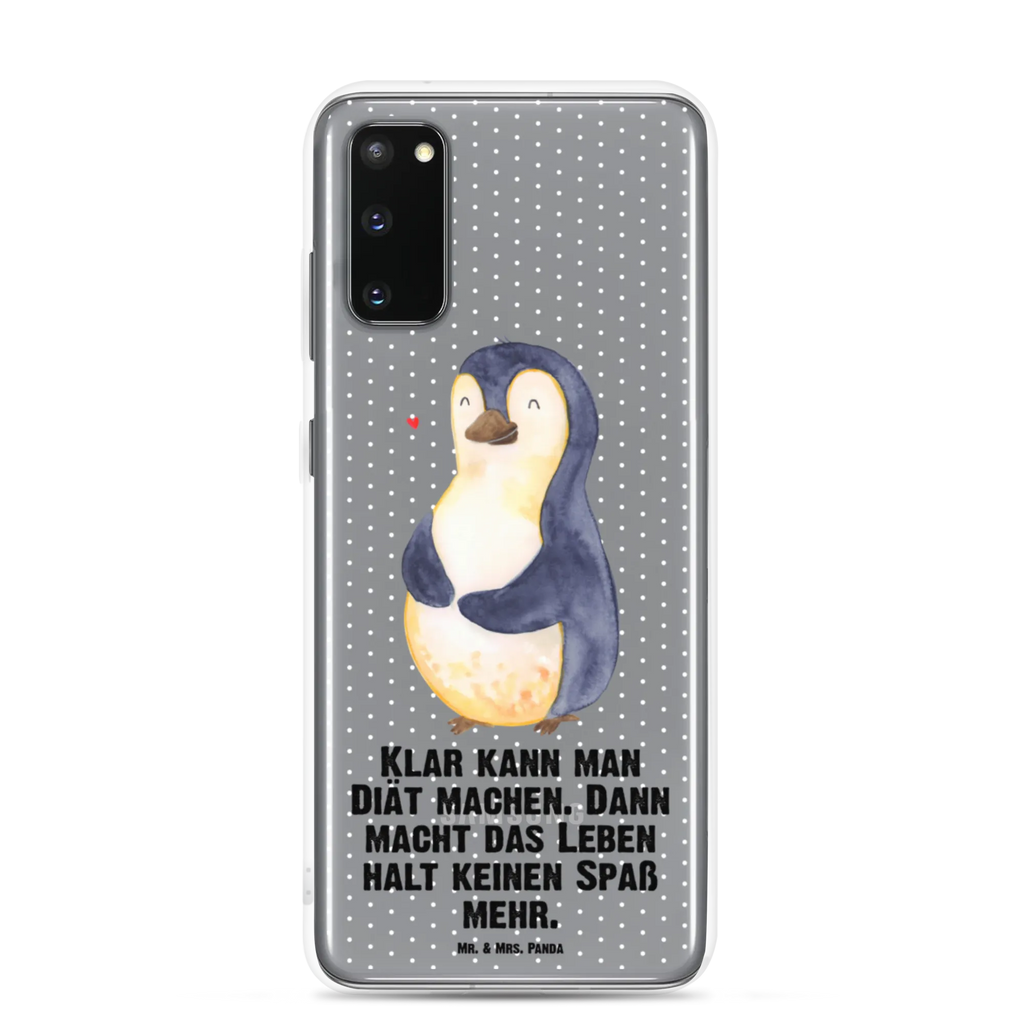 Phone case Penguin diet Handyhülle, Handycover, Transparente Handyhülle, Flexible Handyhülle, Handyschutz, Transparent, Durchsichtig, Schutzhülle für Handy, Stilvolle Handyhülle, Robuste Handyhülle, Schutz vor Kratzern, Schützende Handyhülle, Pinguin, Pinguine, Diät, Abnehmen, Abspecken, Gewicht, Motivation, Selbstliebe, Körperliebe, Selbstrespekt