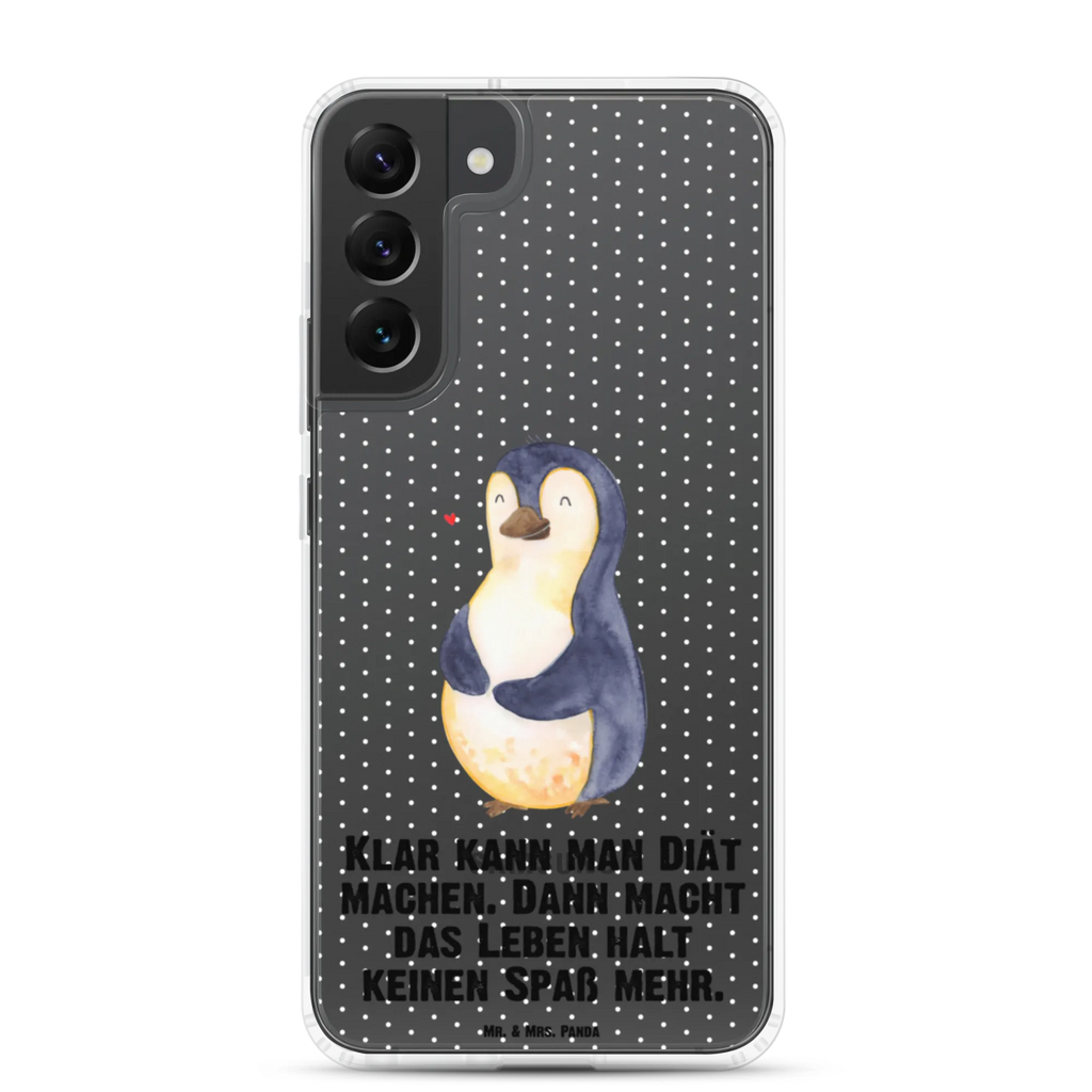 Phone case Penguin diet Handyhülle, Handycover, Transparente Handyhülle, Flexible Handyhülle, Handyschutz, Transparent, Durchsichtig, Schutzhülle für Handy, Stilvolle Handyhülle, Robuste Handyhülle, Schutz vor Kratzern, Schützende Handyhülle, Pinguin, Pinguine, Diät, Abnehmen, Abspecken, Gewicht, Motivation, Selbstliebe, Körperliebe, Selbstrespekt