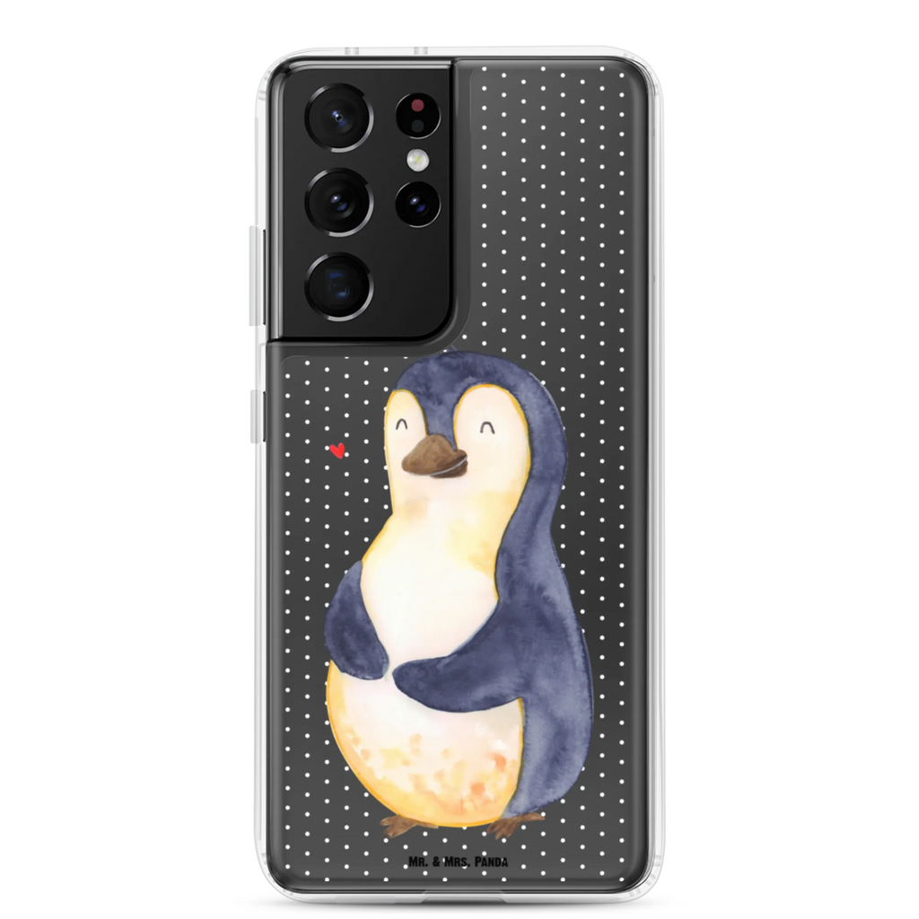 Phone case Penguin diet Handyhülle, Handycover, Transparente Handyhülle, Flexible Handyhülle, Handyschutz, Transparent, Durchsichtig, Schutzhülle für Handy, Stilvolle Handyhülle, Robuste Handyhülle, Schutz vor Kratzern, Schützende Handyhülle, Pinguin, Pinguine, Diät, Abnehmen, Abspecken, Gewicht, Motivation, Selbstliebe, Körperliebe, Selbstrespekt