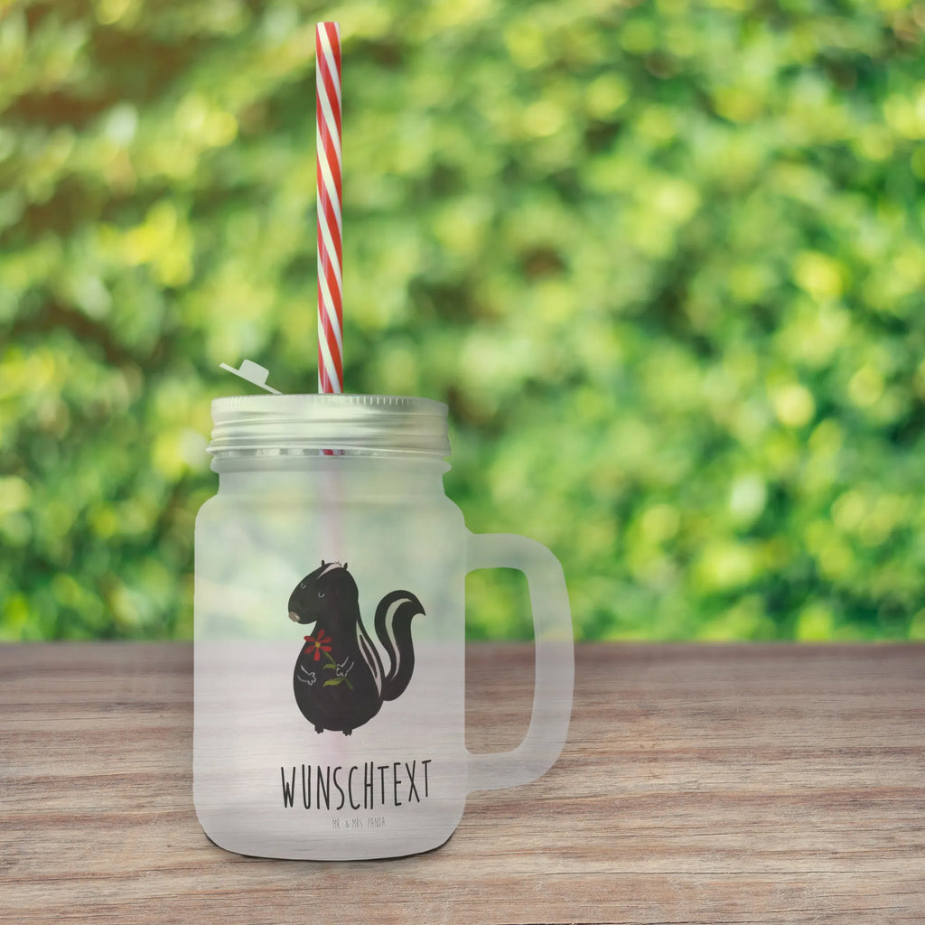 Personalisiertes Trinkglas Mason Jar Stinktier Blume Werbegeschenk Glas Mit Wunschgravur, Mason Jar Glas Selbst Gestalten, Personalisiertes Mason Jar, Glas Mit Initialen, Getränkeglas Mit Namen, Glas Für Freunde Mit Namen, Glas Mit Strohhalm Und Wunschtext, Mason Jar Für BBQ Personalisiert, Handgemachtes Glas Mit Wunschtext, Mason Jar Glas Mit Wunschtext, Glas Im Landhausstil Mit Namen, Saftglas Mit Gravur, Mason Jar Mit Firmenlogo, Glas Mit Persönlicher Botschaft, Glas Mit Liebevollem Text, Mason Jar Trinkglas Mit Namen, Glas Für Familie Mit Wunschtext, Mason Jar Mit Henkel Und Gravur, Smoothieglas Mit Wunschtext, Trinkglas Im Mason Jar Stil Personalisiert, Mason Jar Für Gartenparty Mit Namen, Glas Für Sommergetränke Mit Wunschtext, Geschenkglas Mit Gravur, Cocktailglas Mit Wunschtext, Vintage Trinkglas Mit Namen, Limonadenglas Mit Namen, Glasbecher Mit Gravur, Mason Jar Glas Für Hochzeit Mit Gravur, Glas Mit Schraubdeckel Und Wunschtext, Einmachglas Mit Gravur, Glas Mit Datum Und Namen, Stinktier, Skunk, Stinker, Träume, verträumt, Stinki, Wildtier, Raubtier, Dreams, Tagträumer