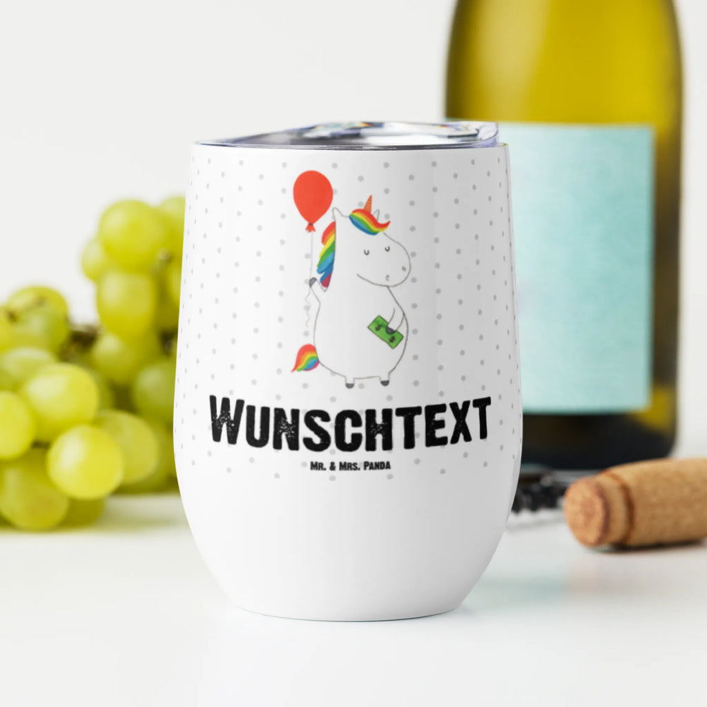 Spersonalizowany kubek do wina Jednorożec Balon Personalisierter Weinbecher, Personalisierter Glühwein Becher, Heißgetränke, Personalisierter Trinkbecher, Personalisierter Weinkelch, Personalisiertes Weingläser, hochwertiger Weinbecher, Weinbecher Reisen, Weinbecher unterwegs, Personalisertes Sommerglas, mit Namen, Wunschtext, Personalisierung, selbst bedrucken, Personalisiertes Weinglas, Einhorn, Einhörner, Einhorn Deko, Unicorn, Luftballon, Geld, Lebenslust, Freude, Geschenk, Freundin
