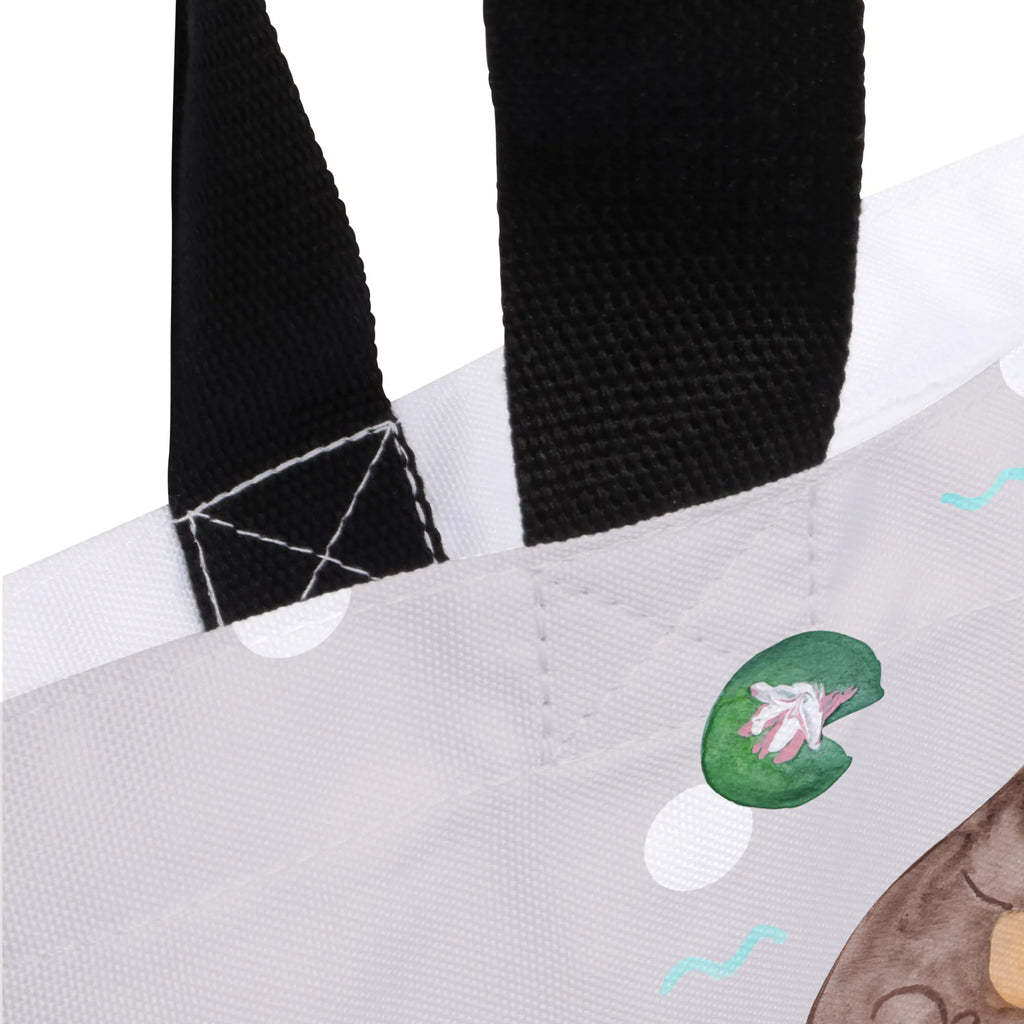 Personalised shopper otter Water Lily Wunschname, Selbst Bedrucken, Personalisierte Tasche, Personalisierter Schulbeutel, Personalisierte Alltagstasche, mit Namen, Frei Gestalten, Tüte, XXL Tasche, Personalisierte Freizeittasche, Schultertasche, Personalisierte Strandtasche, Ausflug, Stofftasche, Personalisierter Beutel, Personalisierter Tragebeutel, Personalisierter Shopper, Personalisierte Schultasche, XL, Personalisierte Einkaufstasche, Personalisierter Einkaufsbeutel, Otter, Fischotter, Seeotter, Otter Seeotter See Otter
