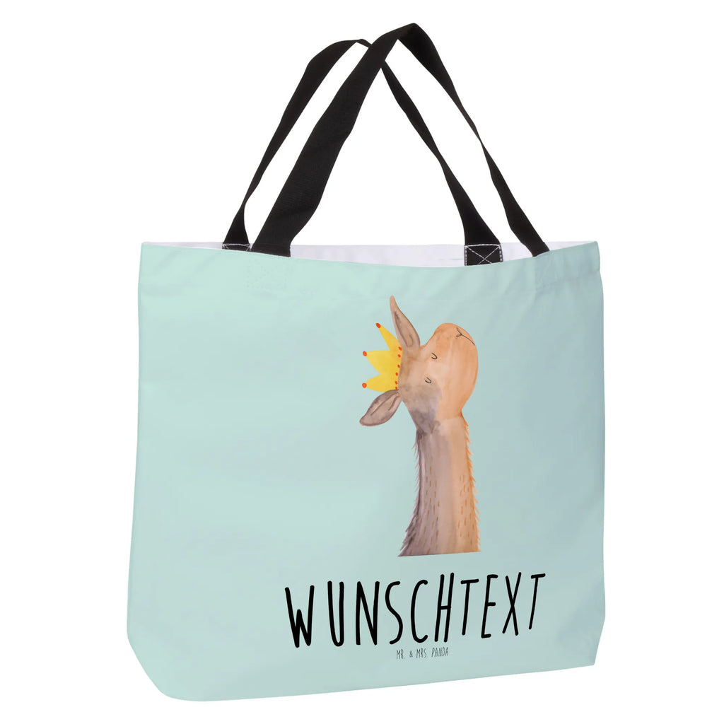 Personalisierter Shopper Lamakopf König frei gestalten, Personalisierte Alltagstasche, Personalisierte Schultasche, Personalisierte Tasche, Wunschname, mit Namen, Personalisierter Beutel, Personalisierter Shopper, Personalisierter Schulbeutel, Personalisierte Freizeittasche, Personalisierte Einkaufstasche, Personalisierte Strandtasche, Personalisierter Einkaufsbeutel, Selbst bedrucken, Personalisierter Tragebeutel, Lama, Alpaka, Abitur, Kollegin, Vorgesetzter, Chef, Freundin, Mama, Papa, Lamas, König, Königin, Abi, Büro Kollege