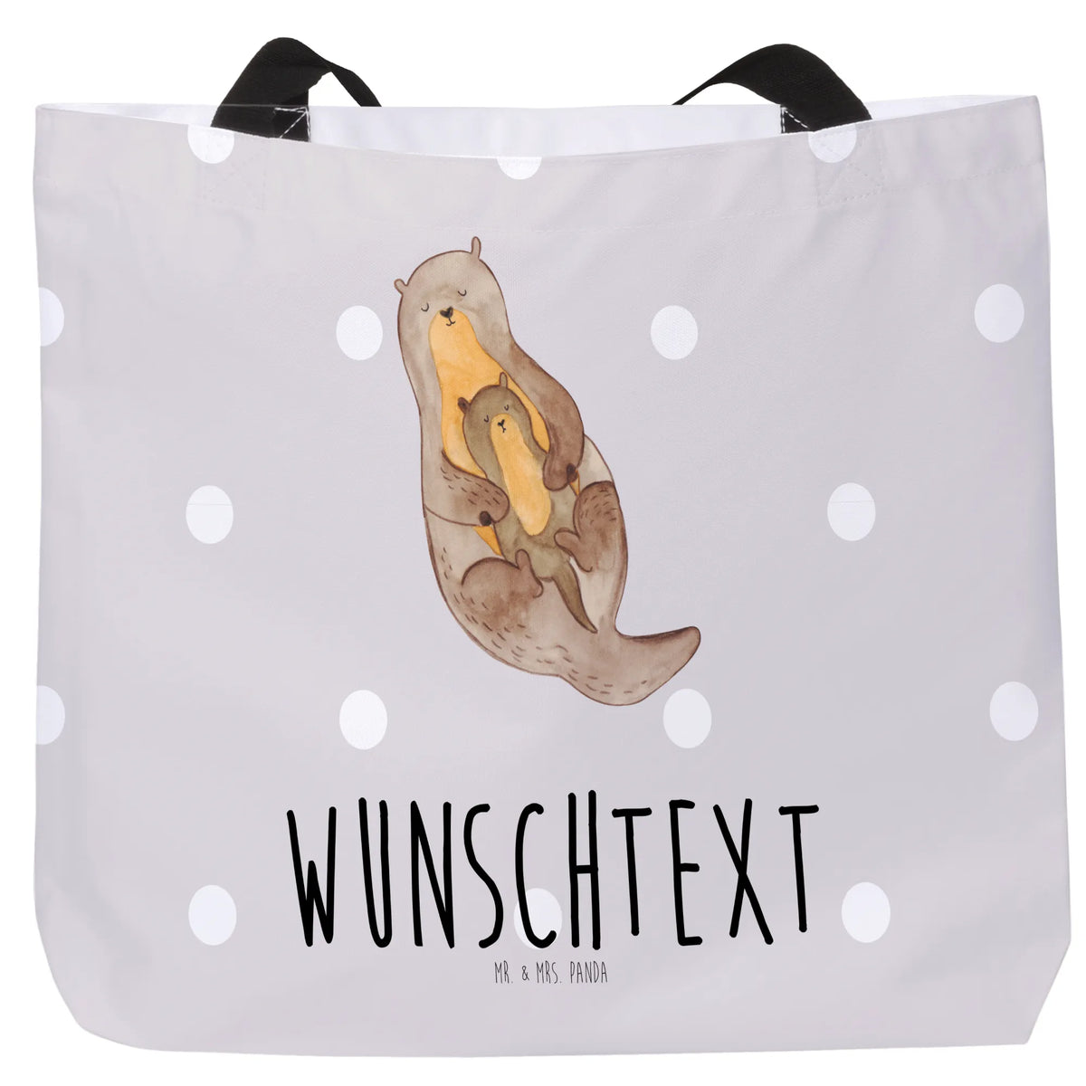 Personalised shopper otter child animal lover, marten, sea otter, European otter, water mammal, aquatic animal, baby otter, predator, water, otter gifts, gift ideas for animal lovers, animal, mammal, water animal, gifts for people in love, Otter Sea Otter Lake Otter