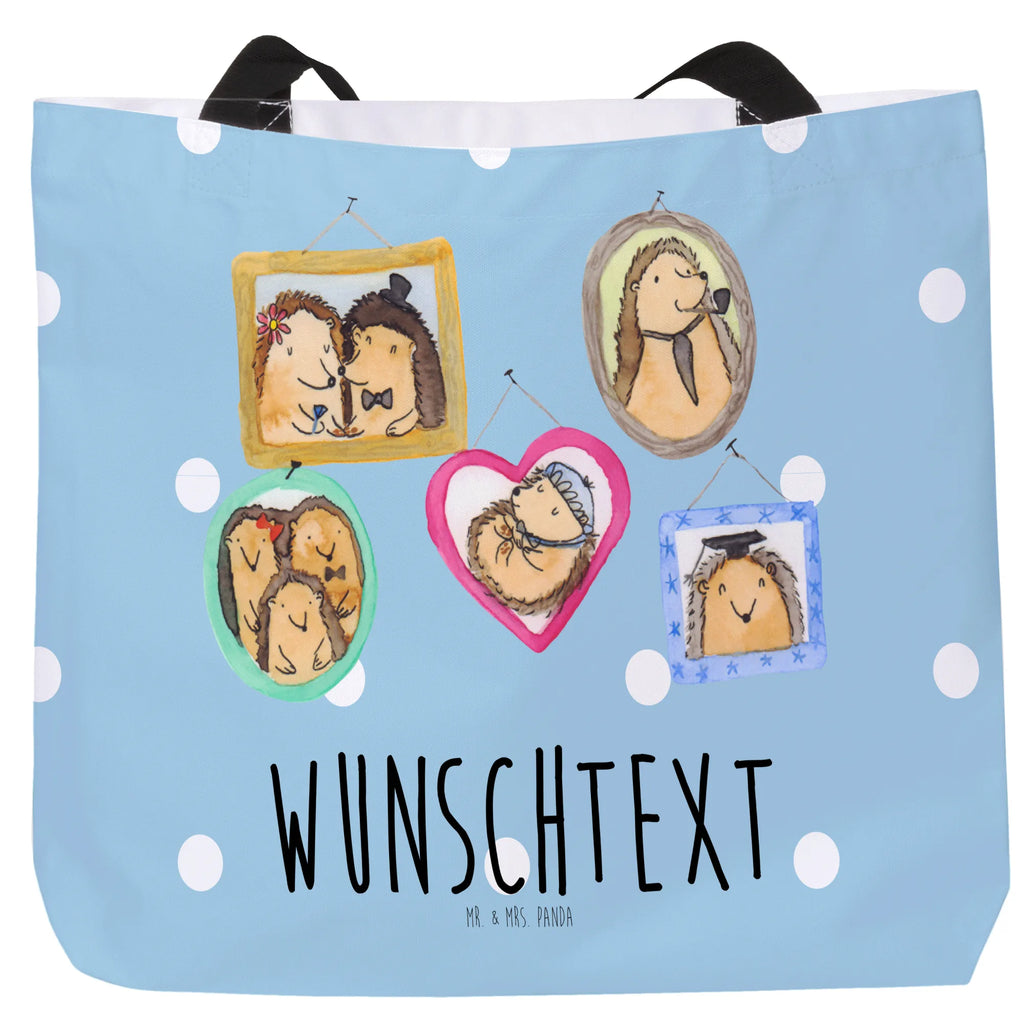Personalised shopper Hedgehog family mit Namen, Personalisierter Einkaufsbeutel, Personalisierte Tasche, Wunschname, Selbst bedrucken, Personalisierte Einkaufstasche, Personalisierter Shopper, frei gestalten, Personalisierter Tragebeutel, Personalisierter Schulbeutel, Personalisierte Schultasche, Personalisierte Strandtasche, Personalisierter Beutel, Personalisierte Freizeittasche, Personalisierte Alltagstasche, Familie, Vatertag, Muttertag, Bruder, Schwester, Mama, Papa, Oma, Opa, Liebe, Glück, Bilder, Igel, Zusammenhalt