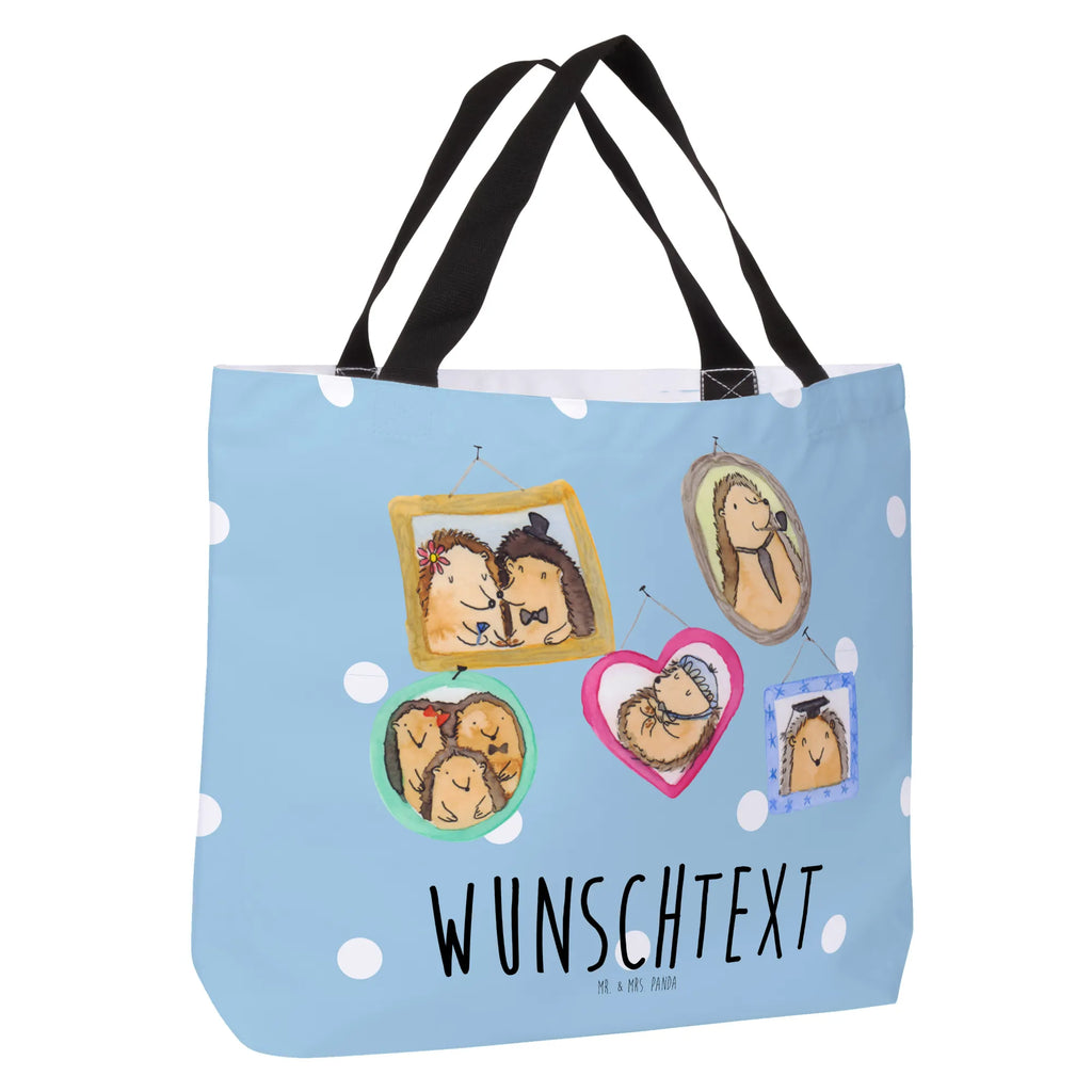 Personalised shopper Hedgehog family mit Namen, Personalisierter Einkaufsbeutel, Personalisierte Tasche, Wunschname, Selbst bedrucken, Personalisierte Einkaufstasche, Personalisierter Shopper, frei gestalten, Personalisierter Tragebeutel, Personalisierter Schulbeutel, Personalisierte Schultasche, Personalisierte Strandtasche, Personalisierter Beutel, Personalisierte Freizeittasche, Personalisierte Alltagstasche, Familie, Vatertag, Muttertag, Bruder, Schwester, Mama, Papa, Oma, Opa, Liebe, Glück, Bilder, Igel, Zusammenhalt