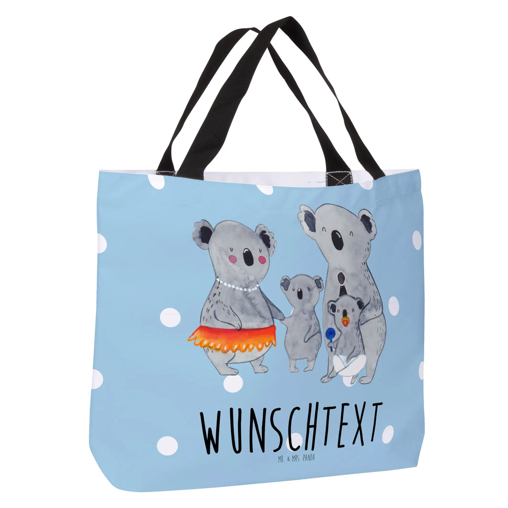 Personalised shopper Koala Family Personalisierte Alltagstasche, Personalisierte Strandtasche, Selbst bedrucken, Personalisierte Schultasche, mit Namen, Personalisierte Einkaufstasche, Personalisierter Shopper, Personalisierte Freizeittasche, Personalisierter Einkaufsbeutel, Personalisierter Schulbeutel, Personalisierte Tasche, Personalisierter Beutel, Personalisierter Tragebeutel, frei gestalten, Wunschname, Familie, Vatertag, Muttertag, Bruder, Schwester, Mama, Papa, Oma, Opa, Familienleben, Family, Koalas, Koala, Kinder, Geschwister
