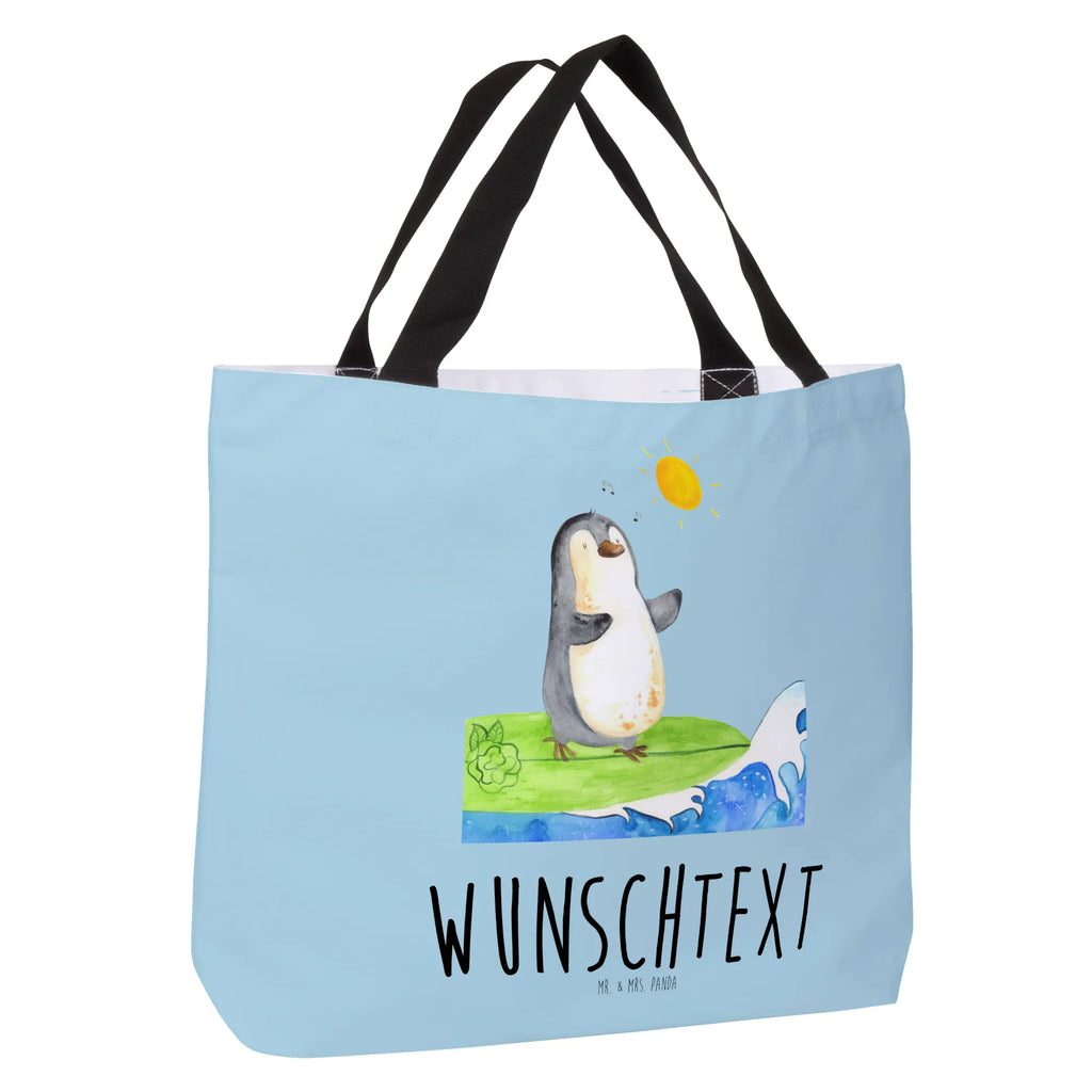 Personalised shopper Penguin surfer Personalisierter Beutel, Wunschname, Personalisierte Tasche, Selbst bedrucken, mit Namen, frei gestalten, Personalisierte Einkaufstasche, Personalisierte Freizeittasche, Personalisierter Shopper, Personalisierte Strandtasche, Personalisierter Einkaufsbeutel, Personalisierter Tragebeutel, Personalisierte Alltagstasche, Personalisierte Schultasche, Personalisierter Schulbeutel, Pinguin, Hawaii, Portugal, Wellen reiten, Pinguine, surfen, Urlaub, Surfer, Wellen