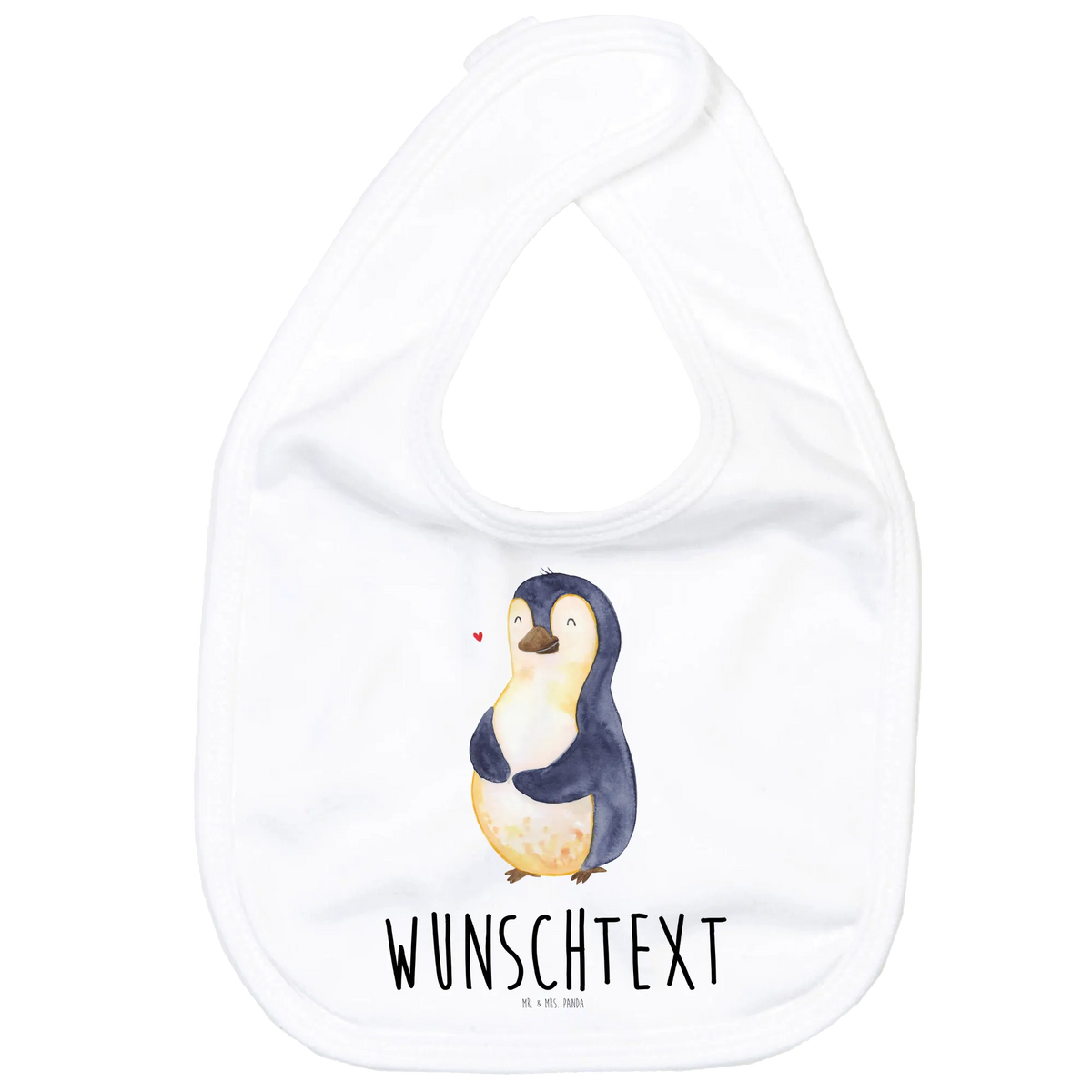 Personalised bib Penguin diet North Pole, Penguins, self-respect, losing weight, penguins, body love, weight, diet, self-love