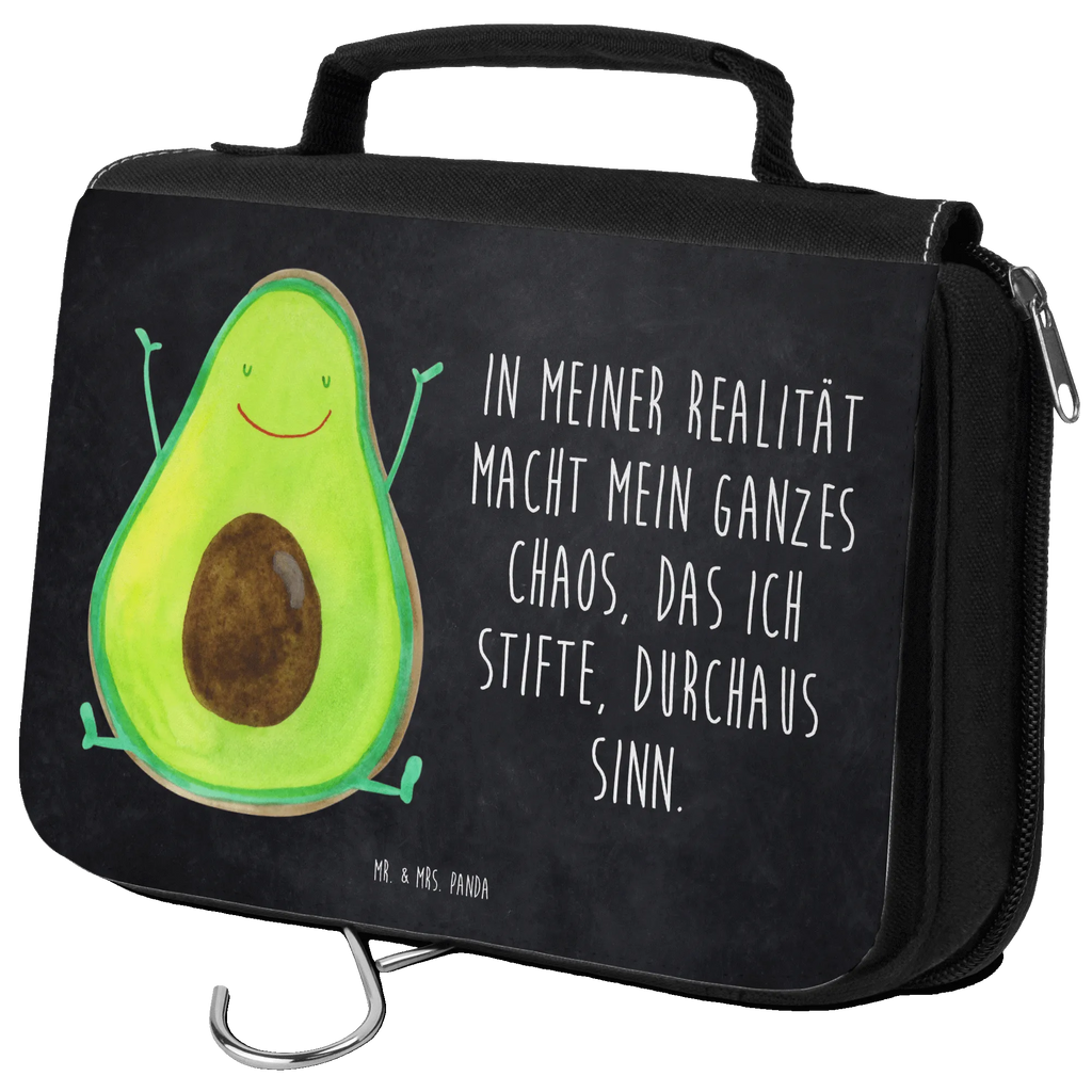 Wash bag avocado Happy Cosmetic bag, Gentlemen, Ladies, Toilet bag, Wash bag, To hang up, avocado, vegetables, chaos, Avocado