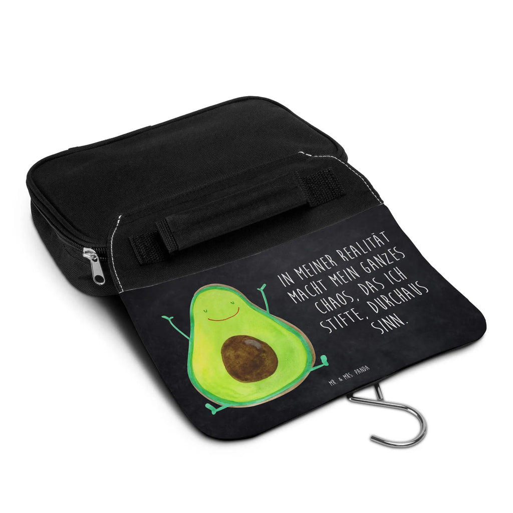 Wash bag avocado Happy Cosmetic bag, Gentlemen, Ladies, Toilet bag, Wash bag, To hang up, avocado, vegetables, chaos, Avocado