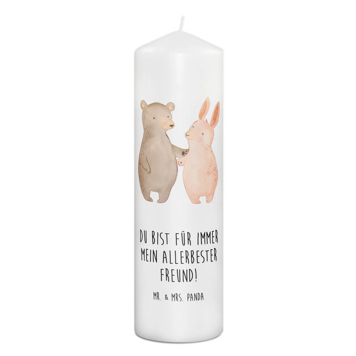 Candle bear and rabbit Embrace Loving, Two, Together, Marriage, Proposal of marriage, Love gift, gift for her, gift for him, anniversary gift, rabbit, friends, best friend