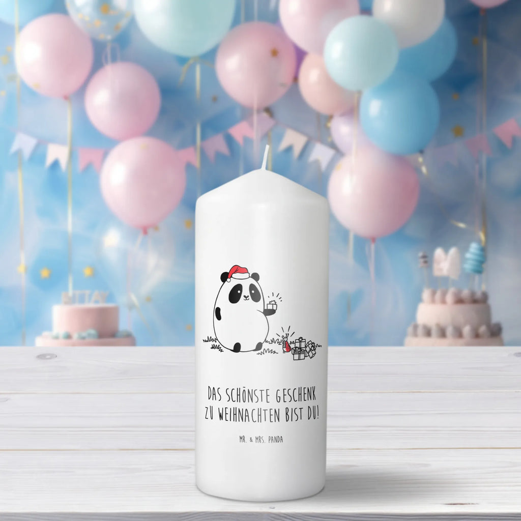 Candle Panda Christmas gift Kerze, Taufkerze, Kommunionskerze, Geburtstagskerze, Geschenk Kerze, Taufgeschenk Kerze, Kerze mit Druck, Besondere Kerze, Geschenkidee Kerze, Kerze für Kommunion, Geburtstag Kerze, Kommunion Kerze