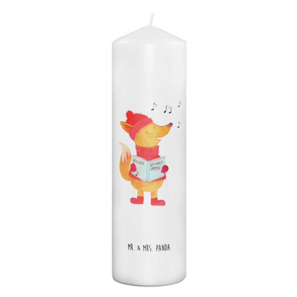 Kerze Fuchs Sänger Kerze, Taufkerze, Kommunionskerze, Geburtstagskerze, Geschenk Kerze, Taufgeschenk Kerze, Kerze mit Druck, Besondere Kerze, Geschenkidee Kerze, Kerze für Kommunion, Geburtstag Kerze, Kommunion Kerze, Winter, Weihnachten, Weihnachtsdeko, Nikolaus, Advent, Heiligabend, Wintermotiv, Fuchs, Füchse, Sänger, Geschenk Sänger, Singen, Weihnachtslieder