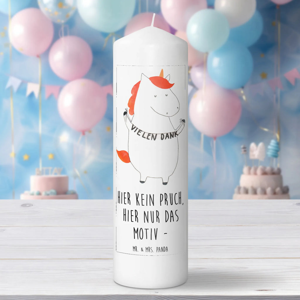Kerze Einhorn Vielen Dank Kerze, Taufkerze, Kommunionskerze, Geburtstagskerze, Geschenk Kerze, Taufgeschenk Kerze, Kerze mit Druck, Besondere Kerze, Geschenkidee Kerze, Kerze für Kommunion, Geburtstag Kerze, Kommunion Kerze, Einhorn, Einhörner, Einhorn Deko, Unicorn, Danke, vielen Dank, Dankeschön, Danksagung