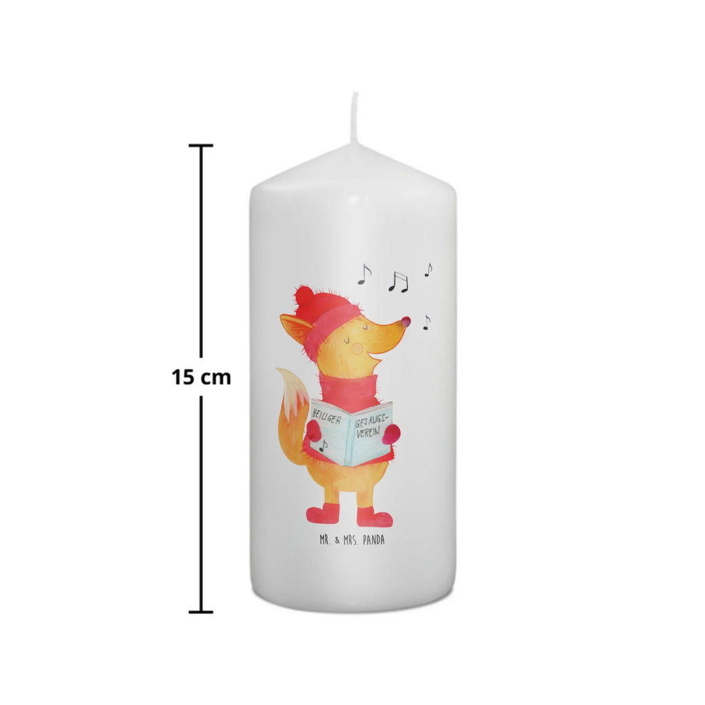 Kerze Fuchs Sänger Kerze, Taufkerze, Kommunionskerze, Geburtstagskerze, Geschenk Kerze, Taufgeschenk Kerze, Kerze mit Druck, Besondere Kerze, Geschenkidee Kerze, Kerze für Kommunion, Geburtstag Kerze, Kommunion Kerze, Winter, Weihnachten, Weihnachtsdeko, Nikolaus, Advent, Heiligabend, Wintermotiv, Fuchs, Füchse, Sänger, Geschenk Sänger, Singen, Weihnachtslieder
