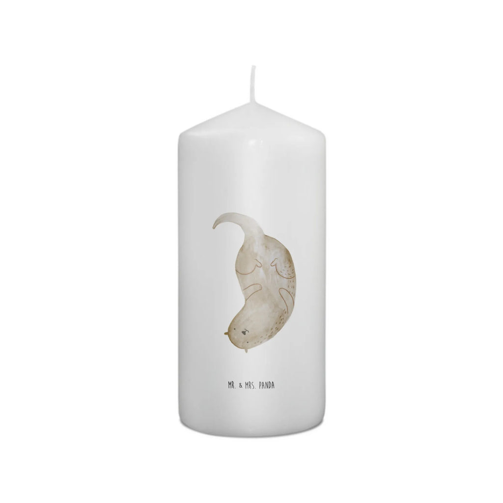Candle otter upside down Kerze, Taufkerze, Kommunionskerze, Geburtstagskerze, Geschenk Kerze, Taufgeschenk Kerze, Kerze mit Druck, Besondere Kerze, Geschenkidee Kerze, Kerze für Kommunion, Geburtstag Kerze, Kommunion Kerze, Otter, Fischotter, Seeotter, Otter Seeotter See Otter