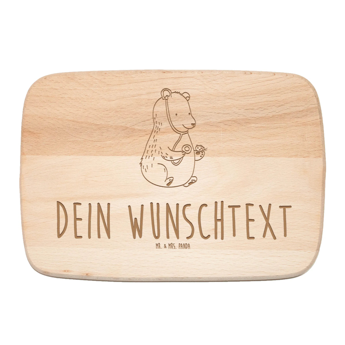 Personalised serving board bear Physician bear, teddy, teddy bear, cuddly toy, Doctor, Professor, Bear
