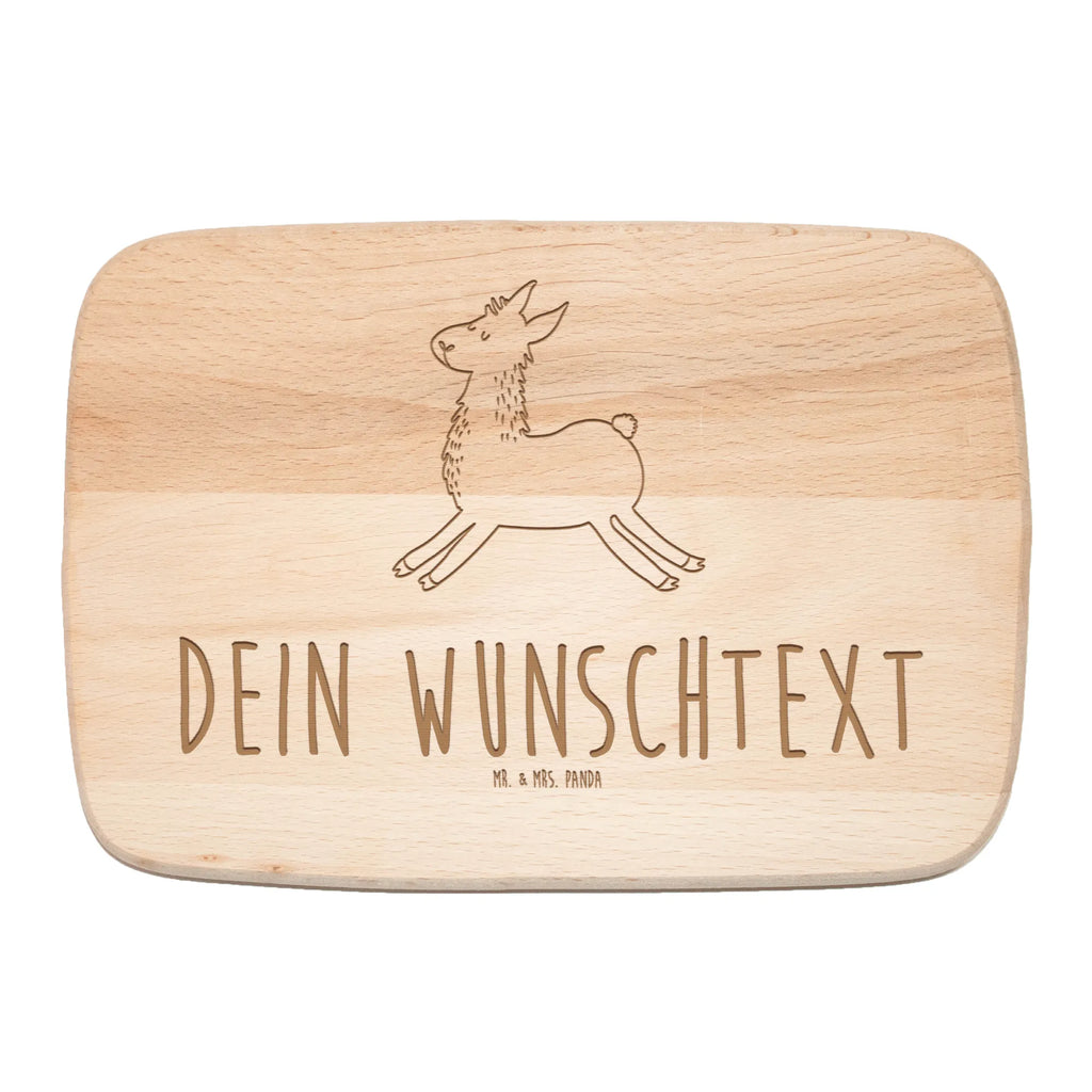 Spersonalizowana deska śniadaniowa lama Skakanie Lama, Alpaka