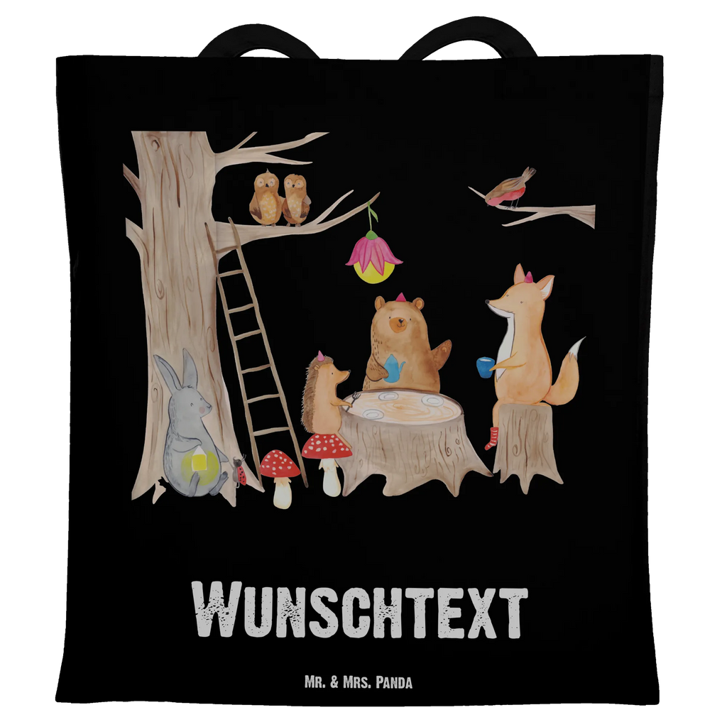 Personalisierte Tragetasche Waldtiere Picknick Einkaufstasche mit Namen, Tragetasche mit Namen, Shopper, Personalisierte Tasche, Personalisierter Jutebeutel, Personalisierte Jutetasche, Strandtasche, Personalisierter Beutel, Schultertasche, Personalisierte Beuteltasche, Personalisierte Kindergartentasche, Umhängetasche, Stoffbeutel mit Namen, Einkaufsbeutel, Tüte, Personalisierter Stoffbeutel, Personalisierte Einkaufstasche, Lustige Sprüche, Tiere, Tiermotive, Gute Laune, Picknick, Maus, Waldtiere, Wald, Hase, Eichhörnchen, Fuchs, Igel
