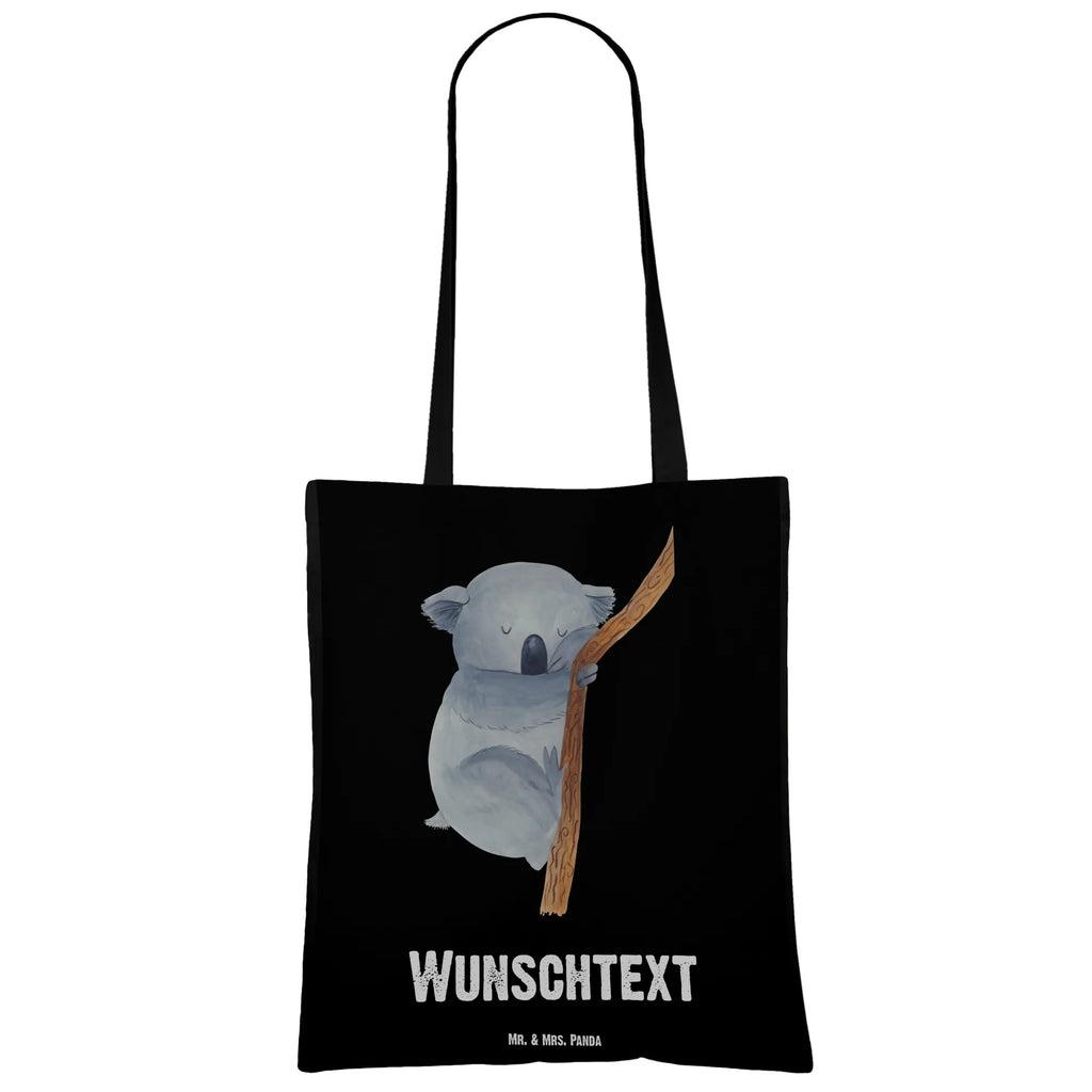 Personalisierte Tragetasche Koalabär Personalisierter Beutel, Personalisierte Beuteltasche, Personalisierter Jutebeutel, Personalisierte Jutetasche, Schultertasche, Strandtasche, Einkaufsbeutel, Umhängetasche, Personalisierter Stoffbeutel, Personalisierte Tasche, Tüte, Einkaufstasche mit Namen, Shopper, Tragetasche mit Namen, Personalisierte Einkaufstasche, Stoffbeutel mit Namen, Personalisierte Kindergartentasche, Lustige Sprüche, Tiere, Tiermotive, Gute Laune, Traum, Bär, schlafen, Träumen, Koala, Schlafzimmer, Koalabär, Traumland