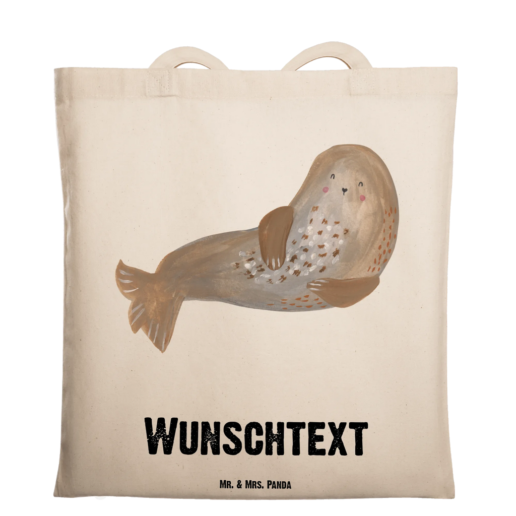 Personalisierte Tragetasche Robbe lachend Personalisierter Stoffbeutel, Tragetasche mit Namen, Strandtasche, Personalisierte Einkaufstasche, Schultertasche, Tüte, Einkaufsbeutel, Personalisierter Jutebeutel, Shopper, Stoffbeutel mit Namen, Personalisierte Beuteltasche, Personalisierte Kindergartentasche, Personalisierte Tasche, Umhängetasche, Einkaufstasche mit Namen, Personalisierter Beutel, Personalisierte Jutetasche, Lustige Sprüche, Tiere, Tiermotive, Gute Laune, Meerestier, Strand, Nordsee, Robben, Robbe, Ostsee, Seehund