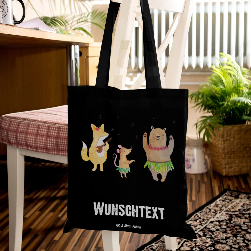 Personalised tote bag forest animals Aloha Personalisierter Beutel, Stoffbeutel mit Namen, Personalisierte Kindergartentasche, Personalisierte Tasche, Personalisierter Jutebeutel, Personalisierte Jutetasche, Personalisierte Beuteltasche, Personalisierte Einkaufstasche, Einkaufstasche mit Namen, Personalisierter Stoffbeutel, Tragetasche mit Namen, Tiermotive, Gute Laune, lustige Sprüche, Tiere, Waldtiere, Bär, Tanzen, Igel, Leben, Wald, Musik, Lachen, Aloha, Hase