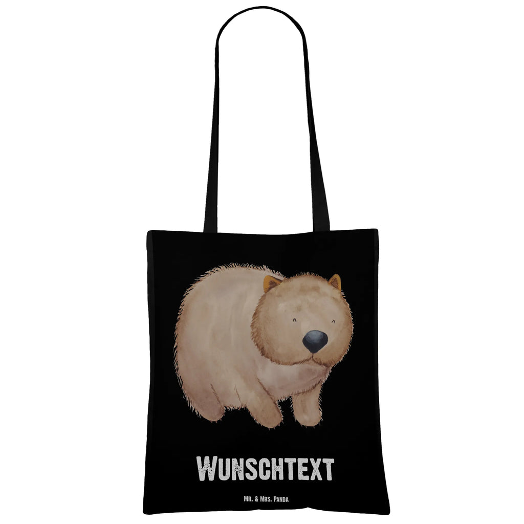 Personalisierte Tragetasche Wombat Tragetasche mit Namen, Personalisierte Jutetasche, Personalisierter Beutel, Personalisierte Einkaufstasche, Personalisierte Kindergartentasche, Einkaufstasche mit Namen, Personalisierte Tasche, Personalisierter Stoffbeutel, Personalisierter Jutebeutel, Stoffbeutel mit Namen, Personalisierte Beuteltasche, Tiermotive, Gute Laune, lustige Sprüche, Tiere, Motivation, Australien, Das Leben ist schön, Spruch, Wombat