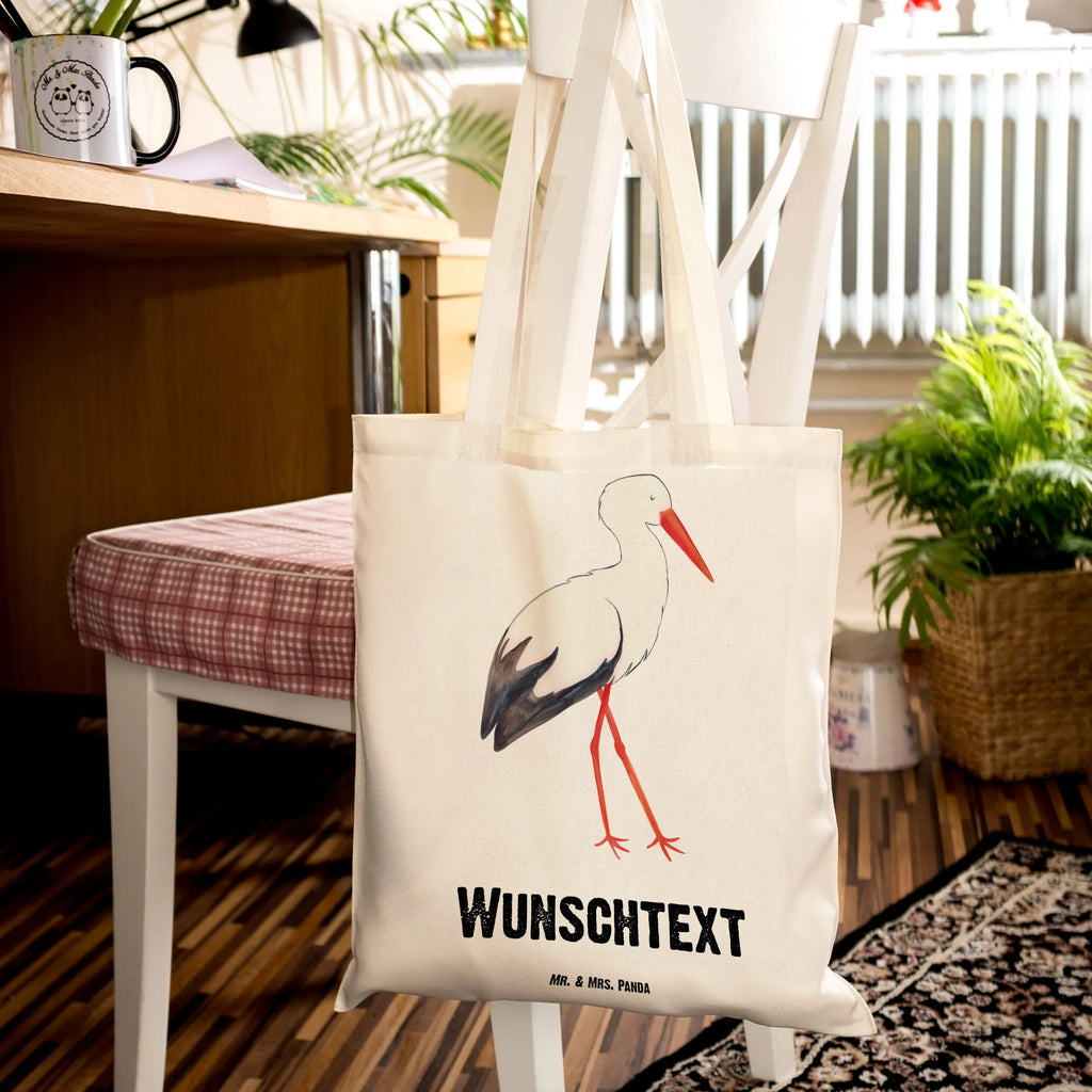 Personalised tote bag Stork Personalisierte Tasche, Personalisierte Jutetasche, Personalisierte Einkaufstasche, Personalisierter Stoffbeutel, Stoffbeutel mit Namen, Personalisierte Kindergartentasche, Tragetasche mit Namen, Einkaufstasche mit Namen, Personalisierter Beutel, Personalisierter Jutebeutel, Personalisierte Beuteltasche, Tiermotive, Gute Laune, lustige Sprüche, Tiere, Schwangerschaft, Schwanger, Babybauch, Mutter werden, Baby, Mutter, Mütter, Störche, Geburt, Storch