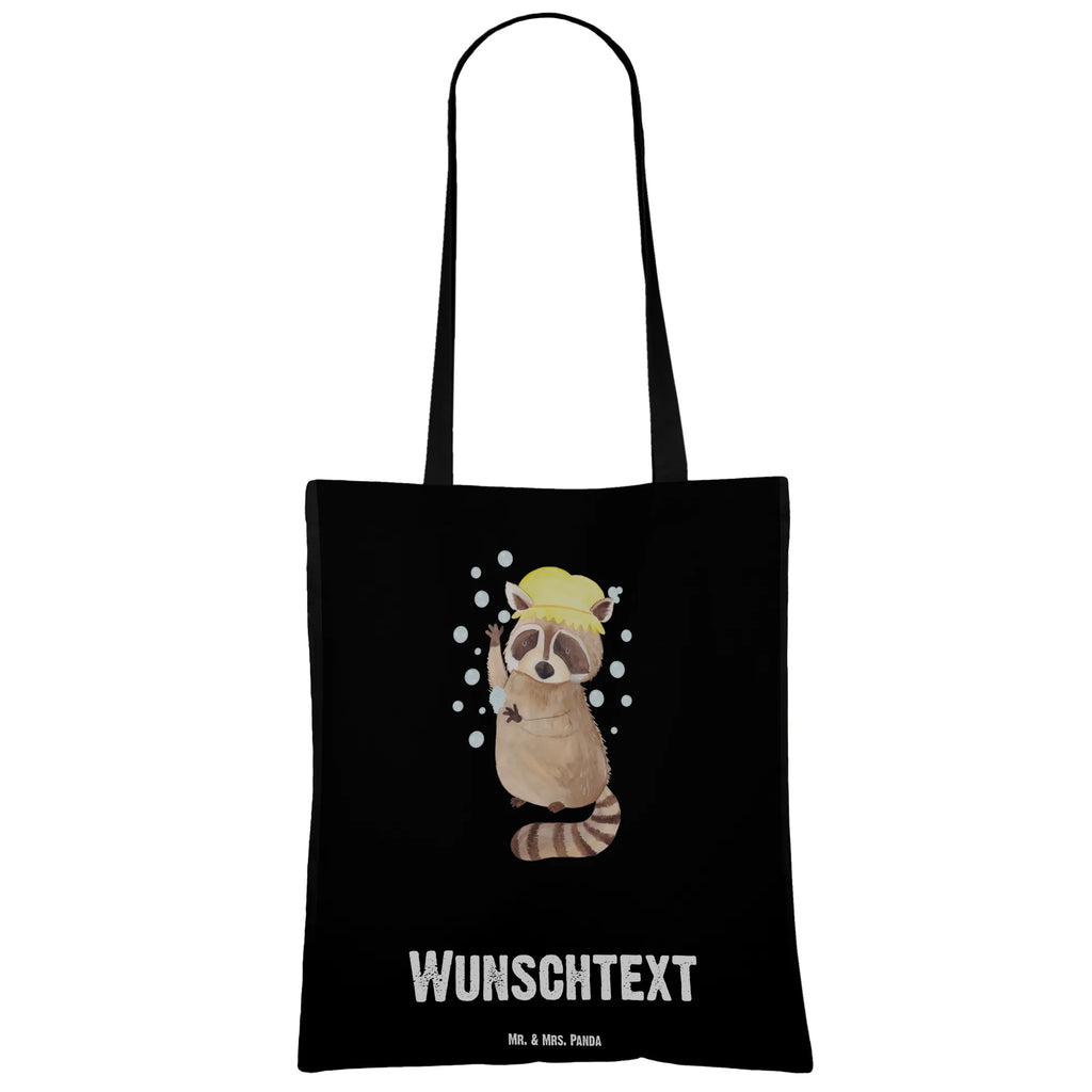 Personalisierte Tragetasche Waschbär Shopper, Personalisierte Jutetasche, Einkaufstasche mit Namen, Personalisierter Stoffbeutel, Einkaufsbeutel, Personalisierte Tasche, Umhängetasche, Stoffbeutel mit Namen, Tüte, Personalisierte Einkaufstasche, Personalisierte Beuteltasche, Personalisierter Jutebeutel, Strandtasche, Personalisierter Beutel, Personalisierte Kindergartentasche, Schultertasche, Tragetasche mit Namen, Lustige Sprüche, Tiere, Tiermotive, Gute Laune, Seifenblasen, Waschbär, Waschen, Fröhlich, Tagträumen, Plan