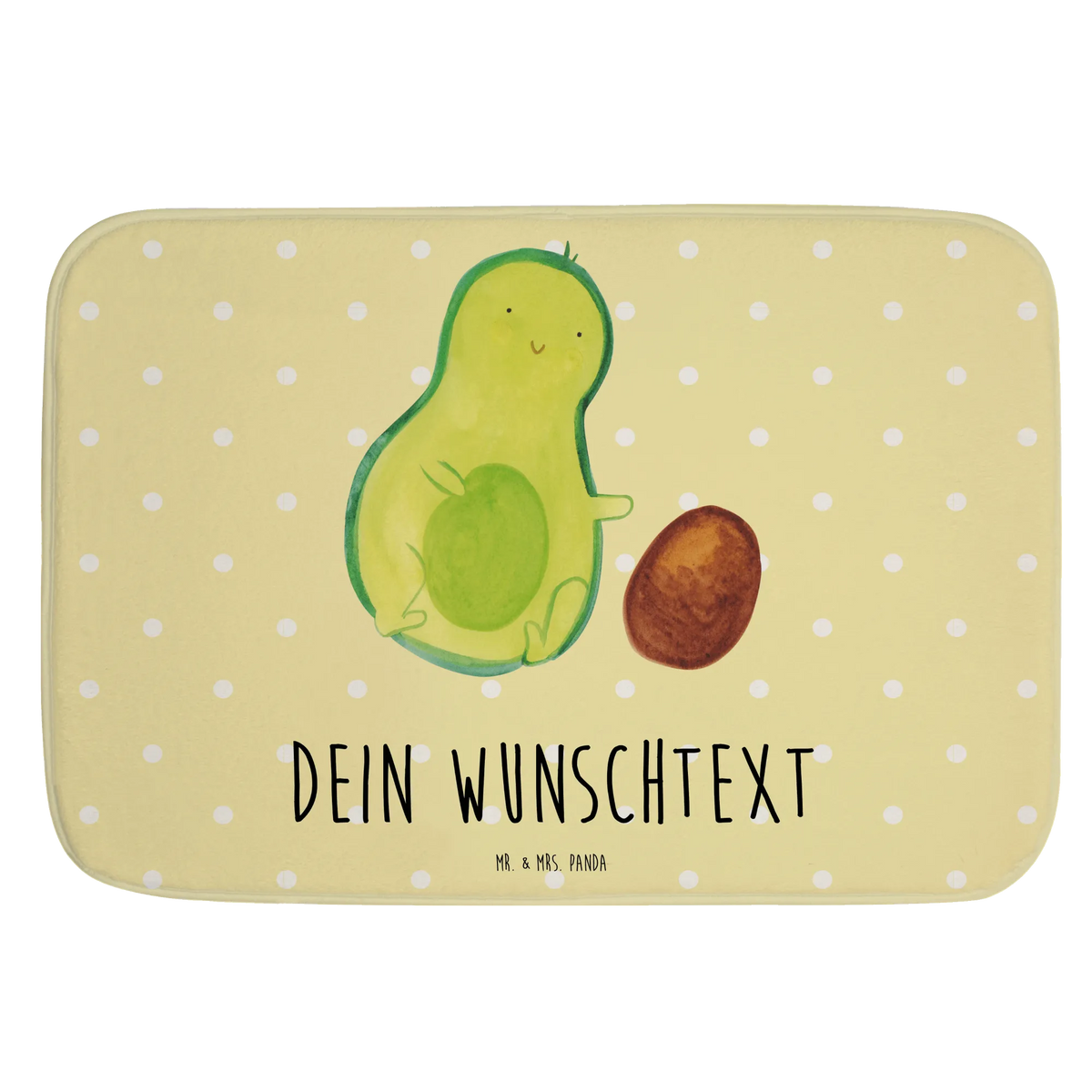 Personalised bath mat avocado core rolls vegetables, birthday, for birth, child, birth, pregnancy, big love, infant, first child