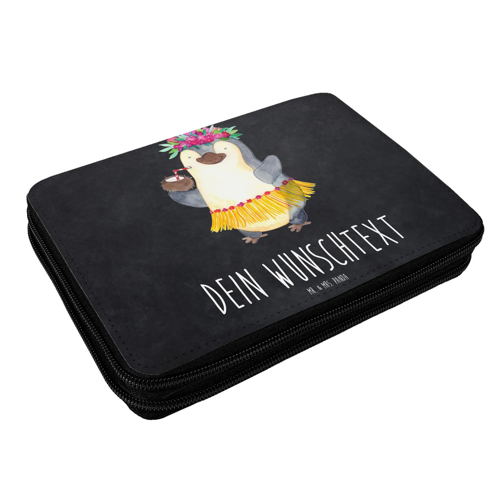 Personalised leather folder Penguin coconut Federmäppchen mit Namen, PersonalisierteS Stifte Etui, Federmappe mit Namen, Personalisierte Stiftetasche, Personalisierte Federmappe, Stiftemappe mit Namen, Stifterolle mit Namen, PersonalisierteS Federmäppchen, Personalisierte Stifterolle, Pinguin, Aloha, Kokosnuss, Urlaub, Hawaii, Pinguine