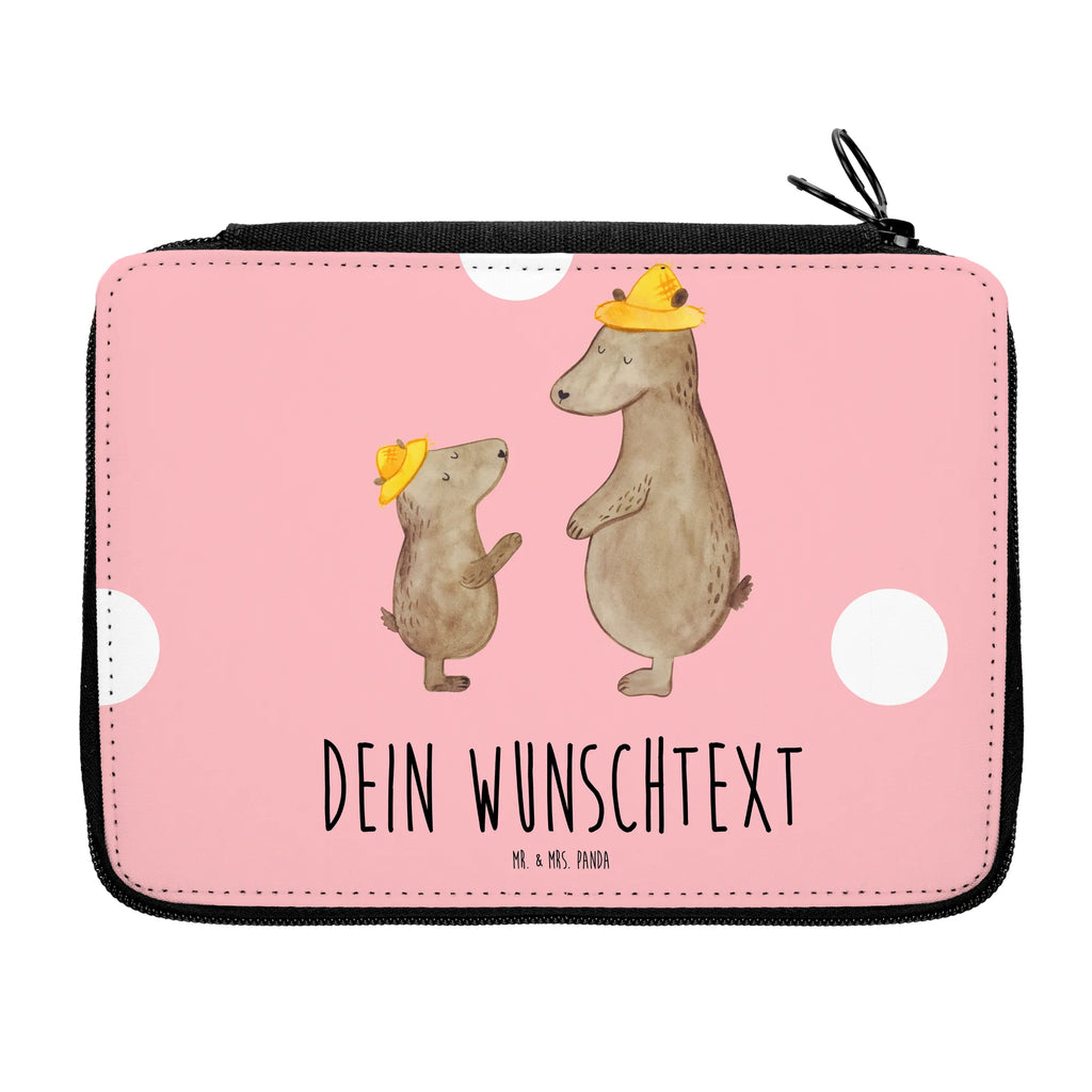 Personalisierte Federmappe Bären mit Hut PersonalisierteS Federmäppchen, Personalisierte Stifterolle, Personalisierte Stiftetasche, Stifterolle mit Namen, Personalisierte Federmappe, Federmappe mit Namen, Stiftemappe mit Namen, PersonalisierteS Stifte Etui, Federmäppchen mit Namen, Schwester, Familie, Vatertag, Opa, Oma, Muttertag, Papa, Mama, Bruder, Bären, Family, Dad, Sohn, Lieblingsmensch, Vater-Sohn, Kind, Bär, Vater, Kinder, Paps, Papi, Daddy, Vorbild, Söhne