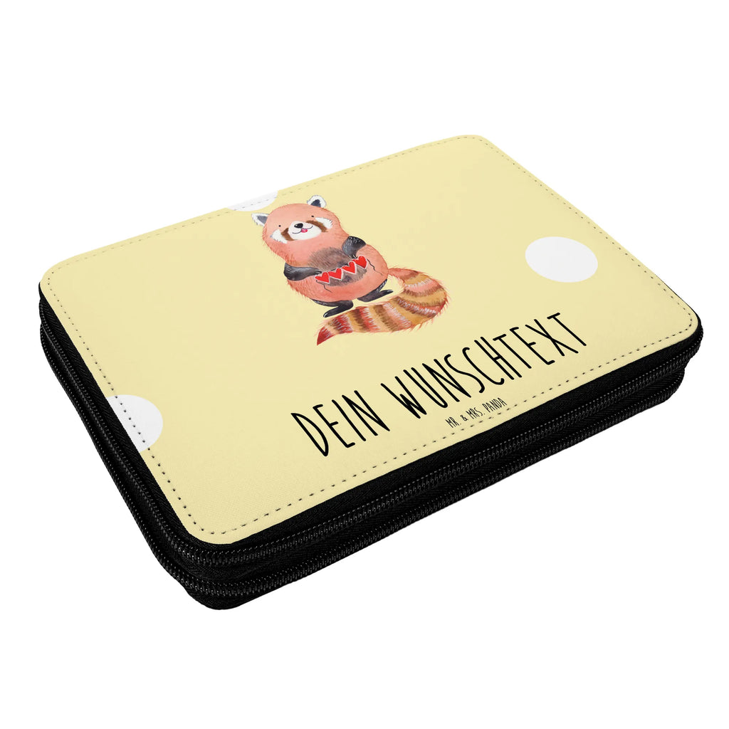 Personalised leather folder red panda Einschulung, Büro Stifte Etui, Federmappe Einschulung, Personalisierte Federmappe, Kinder Federmappe, Geschenk, Kind, Motiv, Bestückte Federmappe, Schülerin, Schüler, Schule, PersonalisierteS Federmäppchen, Personalisierte Stifterolle, Stiftemappe mit Namen, Federmappe mit Namen, Stifterolle mit Namen, Personalisierte Stiftetasche, PersonalisierteS Stifte Etui, Grundschule, Federmäppchen mit Namen, Federmäppchen bedruckt, Tiermotive, Gute Laune, lustige Sprüche, Tiere, Liebe, Liebling, Panda, Rot, Lieblingsmensch, Herz