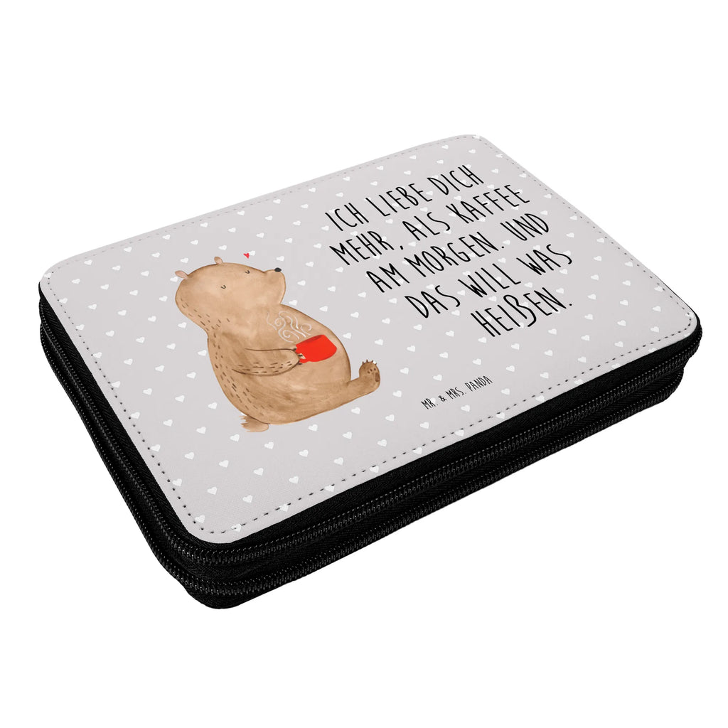 Leather folder bear morning coffee Stifte Etui, Schüler, Einschulung, Büro Stifte Etui, Geschenk, Grundschule, Kinder Federmappe, Federmappe, Federmäppchen, Motiv, Bestückte Federmappe, Federmäppchen bedruckt, Schule, Federmappe Einschulung, Kind, Stifterolle, Schülerin, Stiftetasche, Liebe, Partner, Freund, Freundin, Ehemann, Ehefrau, Heiraten, Verlobung, Heiratsantrag, Liebesgeschenk, Jahrestag, Hocheitstag, Geschenk für Frauen, Liebesbeweis, für Männer, Hochzeitstag, Geschenk für Partner, für Ehemann, Geschenk für Freundin, Mitbringsel, Valentinstag