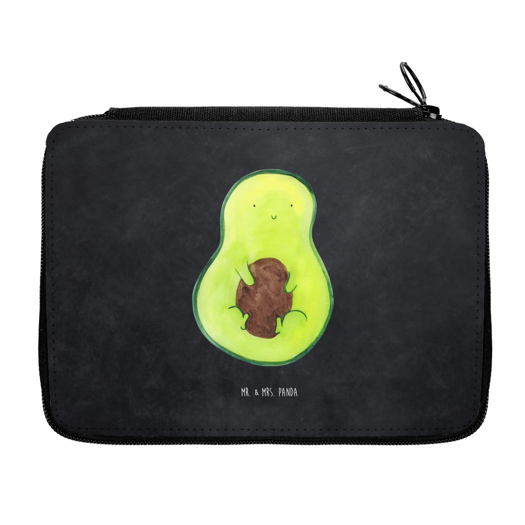 Leather folder avocado core Einschulung, Schüler, Schülerin, Motiv, Bestückte Federmappe, Stifterolle, Kinder Federmappe, Federmappe, Stiftetasche, Schule, Stifte Etui, Büro Stifte Etui, Geschenk, Federmäppchen, Grundschule, Kind, Federmappe Einschulung, Federmäppchen bedruckt, Avocado, Veggie, Vegan, Gesund, Spruch Leben, Avocadokern, Avokado, Kern, Pflanze