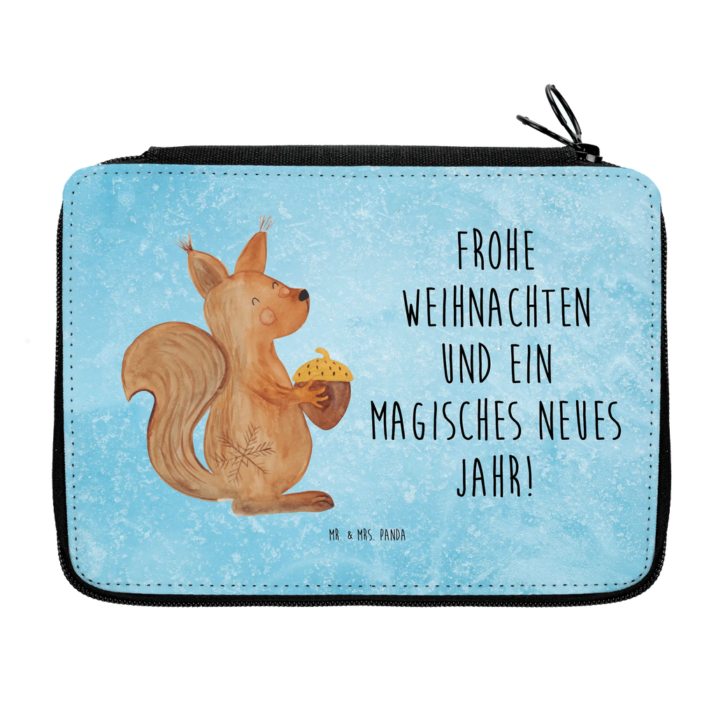 Leather folder Squirrel Christmas Etui für Stifte, Schulmäppchen, Stifte Etui, Bleistiftetui, Stiftetasche, Buntstiftetui, Stiftemappe, Schüleretui, Malmappe, Schreibetui, Federmäppchen, Stifteetui, Federtasche, Schuletui, Schreibmappe, Farbstiftetui, Stiftebeutel, Mäppchen, Bleistift Etui, Buntstiftmäppchen, Zeichenetui, Schlampermäppchen, Federmappe Set, Weihnachten, Winter, Weihnachtsdeko, Nikolaus, Advent, Heiligabend, Wintermotiv, Guten Rutsch, Weihnachtsmotiv, Weihnachtsgruß, Neujahr, Frohes Neues Jahr, Frohe Weihnachten, Vogel