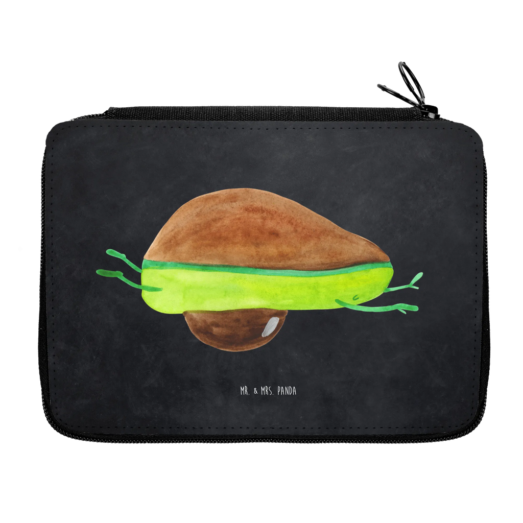 Leather folder avocado yoga enrolment, pen roll, pupil, pencil case, pencil bag, gift, child, primary school, school, motif, avocado, vegetables