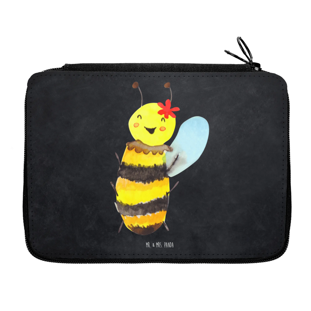 Leather folder bee happy Schulmäppchen, Stiftemappe, Stifte Etui, Schlampermäppchen, Buntstiftmäppchen, Malmappe, Buntstiftetui, Bleistiftetui, Schreibmappe, Stifteetui, Schuletui, Stiftebeutel, Federmappe Set, Federmäppchen, Farbstiftetui, Bleistift Etui, Schreibetui, Schüleretui, Stiftetasche, Etui für Stifte, Zeichenetui, Mäppchen, Federtasche, Biene, Wespe, Hummel