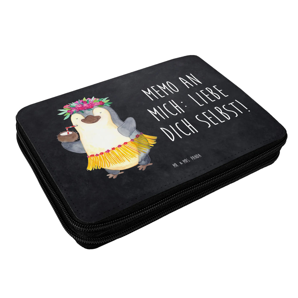 Leather folder Penguin coconut Stiftetasche, Stifte Etui, Geschenk, Schüler, Federmäppchen bedruckt, Stifterolle, Büro Stifte Etui, Federmappe, Schule, Schülerin, Kind, Einschulung, Grundschule, Federmäppchen, Bestückte Federmappe, Federmappe Einschulung, Motiv, Kinder Federmappe, Pinguin, Aloha, Hawaii, Pinguine, Urlaub, Kokosnuss