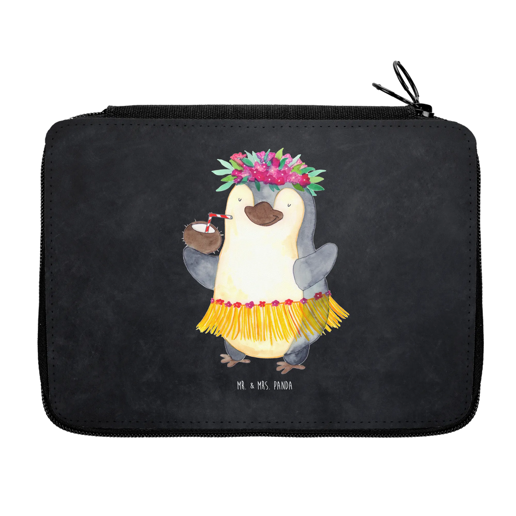 Leather folder Penguin coconut Stiftetasche, Stifte Etui, Geschenk, Schüler, Federmäppchen bedruckt, Stifterolle, Büro Stifte Etui, Federmappe, Schule, Schülerin, Kind, Einschulung, Grundschule, Federmäppchen, Bestückte Federmappe, Federmappe Einschulung, Motiv, Kinder Federmappe, Pinguin, Aloha, Hawaii, Pinguine, Urlaub, Kokosnuss