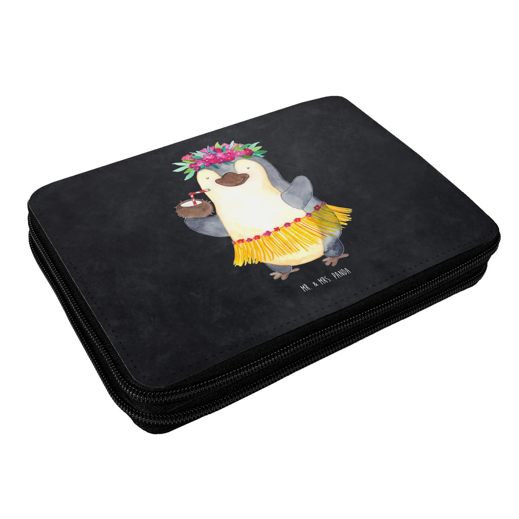 Leather folder Penguin coconut Stiftetasche, Stifte Etui, Geschenk, Schüler, Federmäppchen bedruckt, Stifterolle, Büro Stifte Etui, Federmappe, Schule, Schülerin, Kind, Einschulung, Grundschule, Federmäppchen, Bestückte Federmappe, Federmappe Einschulung, Motiv, Kinder Federmappe, Pinguin, Aloha, Hawaii, Pinguine, Urlaub, Kokosnuss