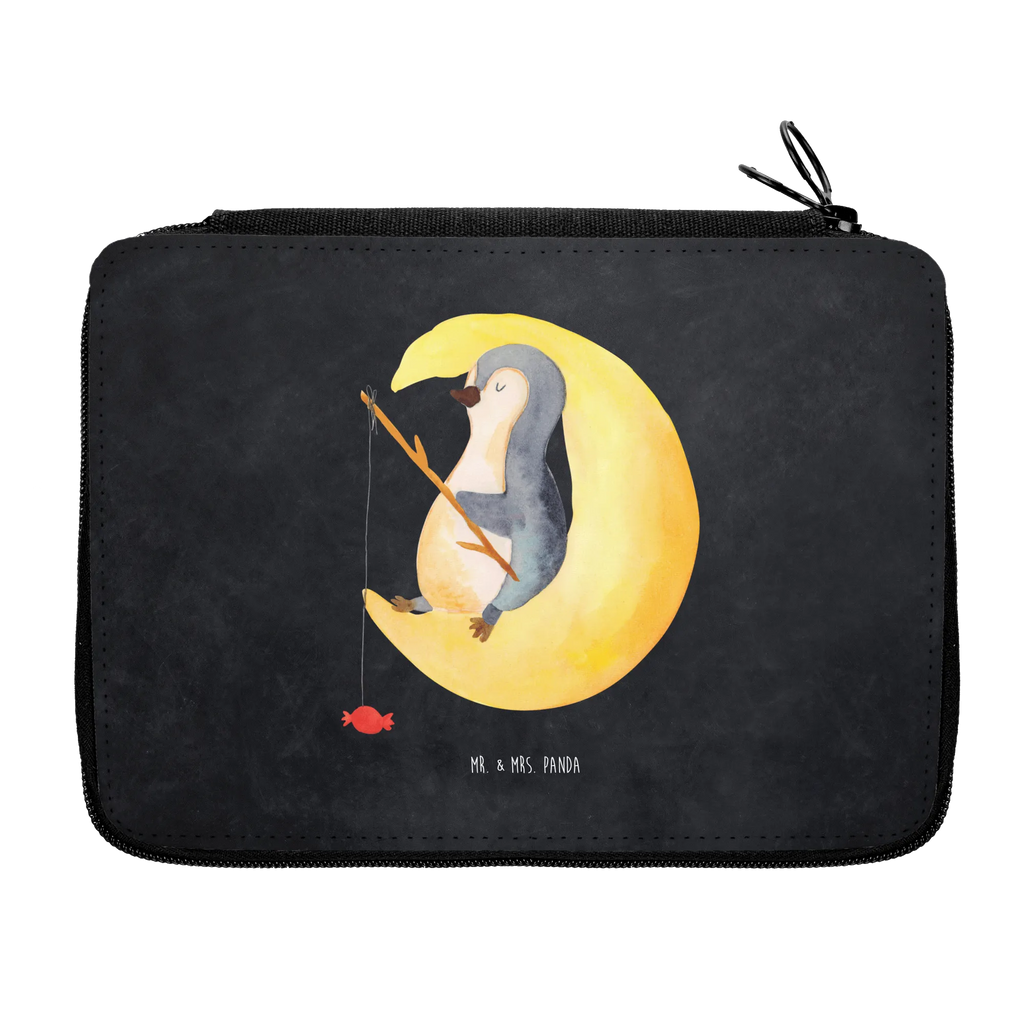 Leather folder Penguin moon Mäppchen, Malmappe, Schulmäppchen, Schuletui, Schreibetui, Stiftebeutel, Federtasche, Stiftemappe, Buntstiftetui, Bleistiftetui, Stifte Etui, Federmappe Set, Buntstiftmäppchen, Schreibmappe, Farbstiftetui, Federmäppchen, Stiftetasche, Zeichenetui, Schüleretui, Schlampermäppchen, Stifteetui, Etui für Stifte, Bleistift Etui, Pinguin, Schlafzimmer, Pinguine, Schlafstörungen, Gästezimmer, schlafen, Einschlafen, Spruch, Nachtruhe