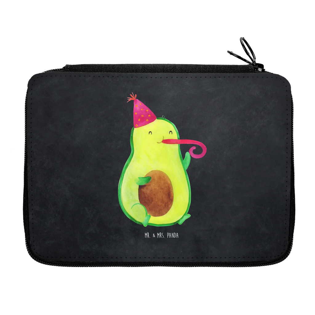 Federmappe Avocado Feier Stiftetasche, Stiftemappe, Federmappe Set, Stiftebeutel, Federmäppchen, Zeichenetui, Buntstiftetui, Schreibmappe, Stifte Etui, Buntstiftmäppchen, Schlampermäppchen, Schuletui, Bleistift Etui, Federtasche, Schreibetui, Schulmäppchen, Bleistiftetui, Etui für Stifte, Stifteetui, Farbstiftetui, Schüleretui, Mäppchen, Malmappe, Vegan, Veggie, Gesund, Avocado, Fete, Feier, Gute Laune, Geburtstag, Tröte, Feierlichkeit, Party