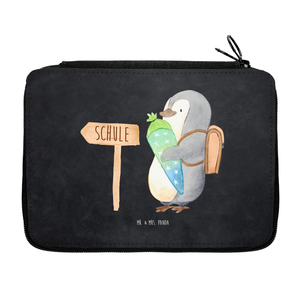 Leather folder Penguin School cone Stifterolle, Grundschule, Einschulung, Federmappe, Federmäppchen bedruckt, Geschenk, Schüler, Motiv, Büro Stifte Etui, Schülerin, Kind, Federmäppchen, Bestückte Federmappe, Stifte Etui, Kinder Federmappe, Schule, Federmappe Einschulung, Stiftetasche, Pinguin, erster Schultag, 1. Klasse, Geschenk zur Einschulung, Schulranzen, Schulanfänger