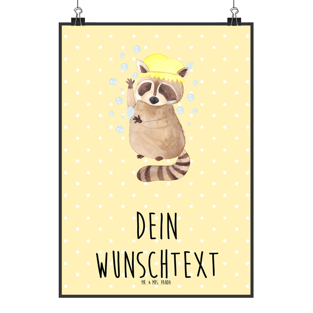 Personalised poster Raccoon Personalisierter Kunstdruck, Wanddeko Bild mit Namen, Personalisierter Posterdruck, Personalisiertes Wandposter, Wandposter, Personalisiertes Küchenposter, Personalisierte Wanddeko, Poster, Personalisiertes Handgemaltes Poster, Wanddeko Poster, Bild mit Namen, Personalisiertes Designposter, Küchenposter mit Namen, Wanddekoration mit Namen, Wunschtext Poster, Poster mit Namen, Posterdruck mit Namen, Kinderposter mit Namen, Personalisiertes Poster, Personalisierte Wanddekoration, Personalisierte Raumdekoration, Personalisiertes Kinderposter, Kunstdruck mit Namen, Personalisiertes Bild, Wanddeko mit Namen, Raumdekoration mit Namen, Wandposter mit Namen, Personalisierte Wanddeko Bild, Poster Selbst Gestalten, Gute Laune, Lustige Sprüche, Tiere, Tiermotive, Waschbär, Tagträumen, Waschen, Fröhlich, Plan, Seifenblasen