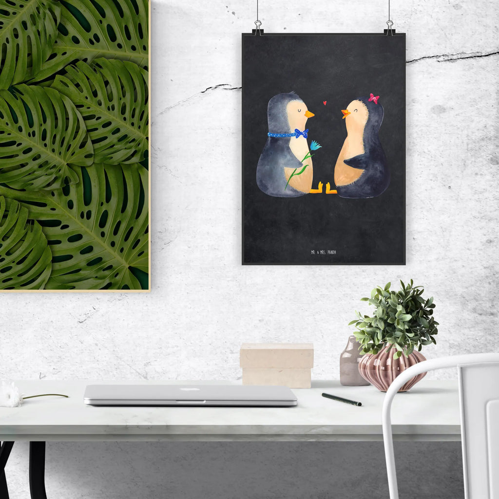Poster Penguin pair Bild für Wand, Designposter, Mr. & Mrs. Panda Poster, drucke, Bild, Wandschmuck, Deko Bild, Wanddekoration, wanddruck, wandkunst, kunstdruck poster, Posterdruck, Kunstdruck, Wanddeko Bild, Poster, Wandbild, wanddeko, grafikposter, Plakat, kunst für die wand, Wandposter, kunstposter, Pinguin, Liebespaar, Liebe, Traumpaar, Pinguine, Große Liebe, Hochzeitstag, Jahrestag, Hochzeit, Hochzeitsgeschenk, Liebesgeschenk, Liebesbeweis, Verlobung
